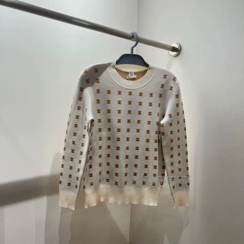 Other Hermes All-Over Printed Pattern Long Sleeve Sweatshirt Size XS / US 0-2 / IT 36-38 - 1 Thumbnail