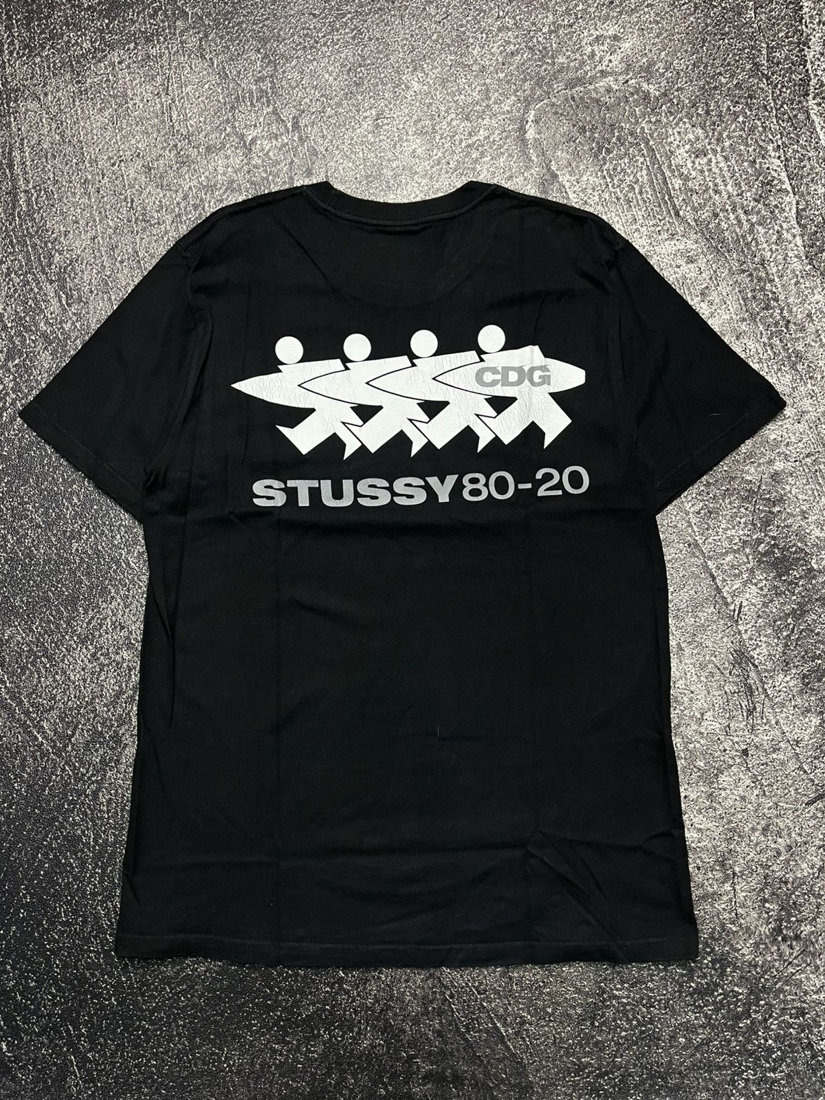 Comme des Garcons × Stussy Stussy X CDG Black T-Shirts Size US M / EU 48-50 / 2 - 1 Thumbnail