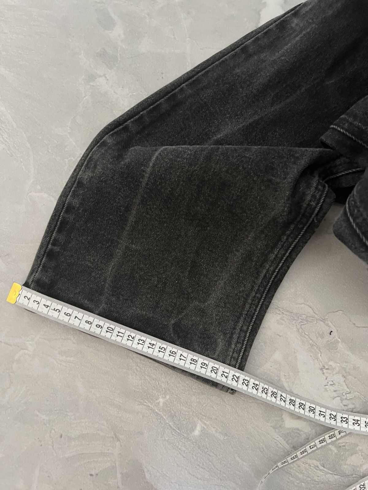 Vintage Y2K Japanese Vibe Grunge Slim — Fit Jeans Faded Wash Size US 36 / EU 52 - 8 Thumbnail
