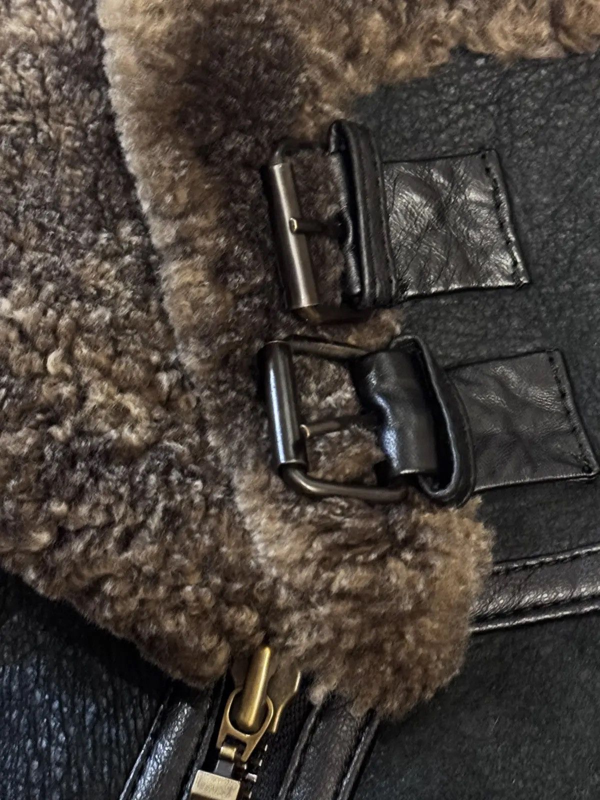 Avirex VINTAGE 🇺🇸 TEODEM SHEARLING SHEEPSKIN B-3 JACKET Size US M / EU 48-50 / 2 - 9 Thumbnail