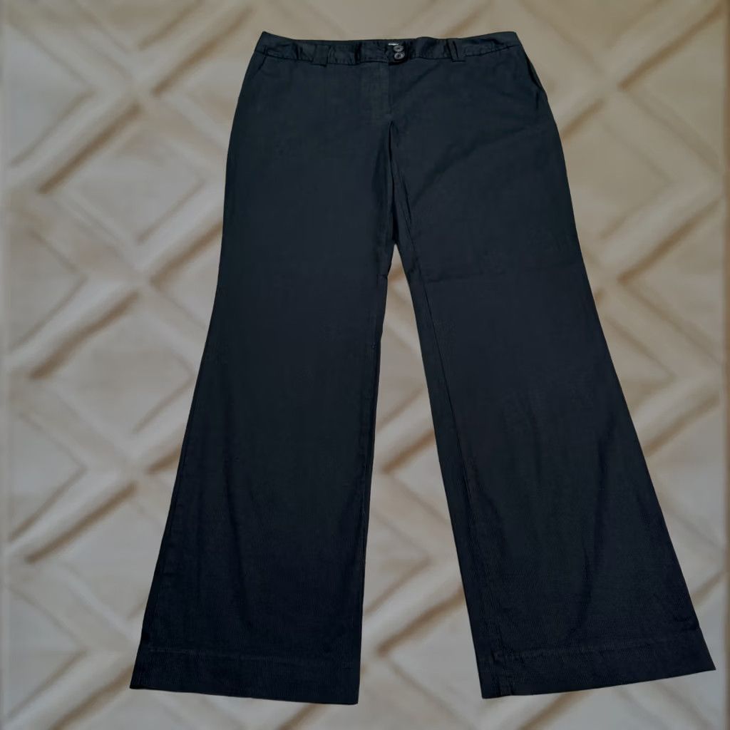 Charter Club Charter Club Black Dress Pants Womens 12 Straight Leg Vintage No Size 34" / US 12 / IT 48 - 1 Thumbnail