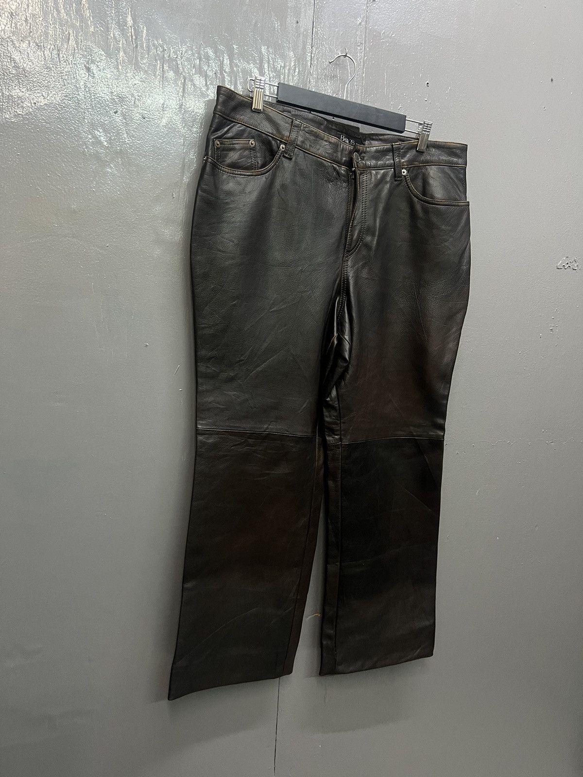 Genuine Leather Basile 28 Genuine Leather Pants Size 36 Size US 36 / EU 52 - 3 Thumbnail