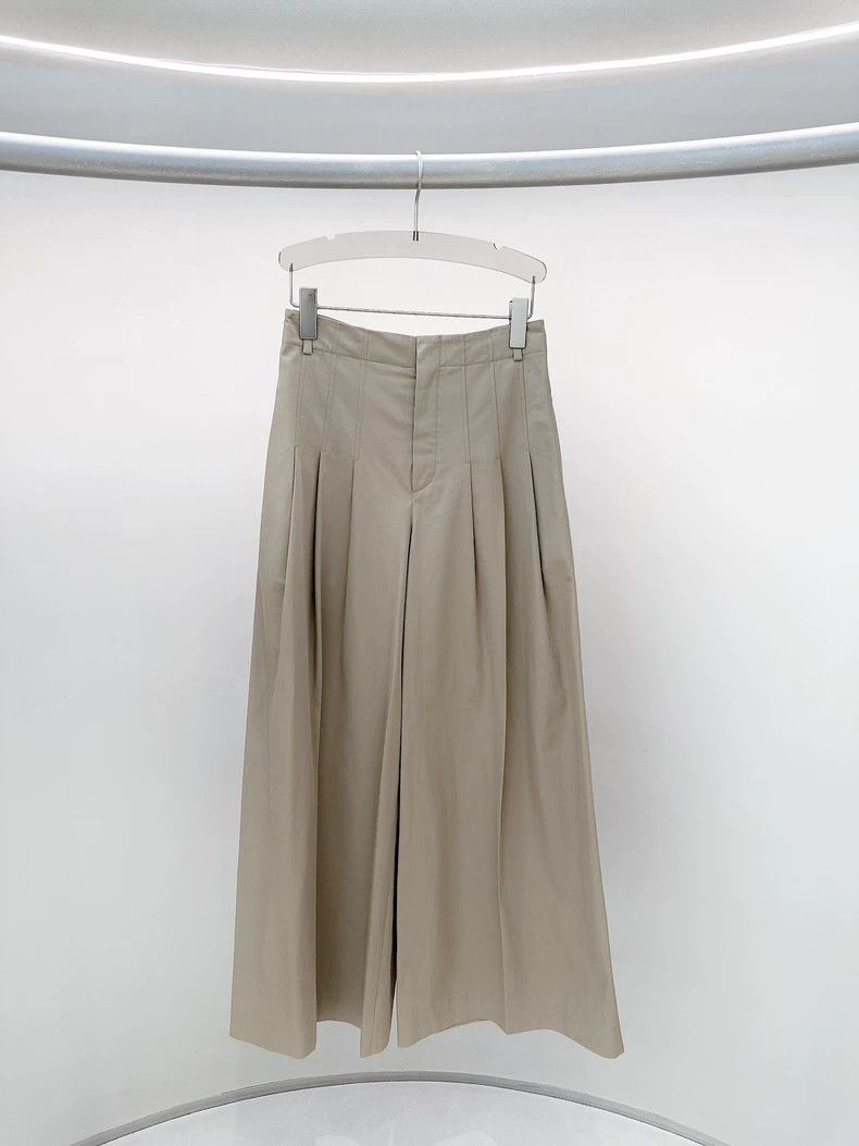 Dior Dior Beige Wide-Leg Pants Size 34 - dmc Size US 34 / EU 50 - 1 Thumbnail