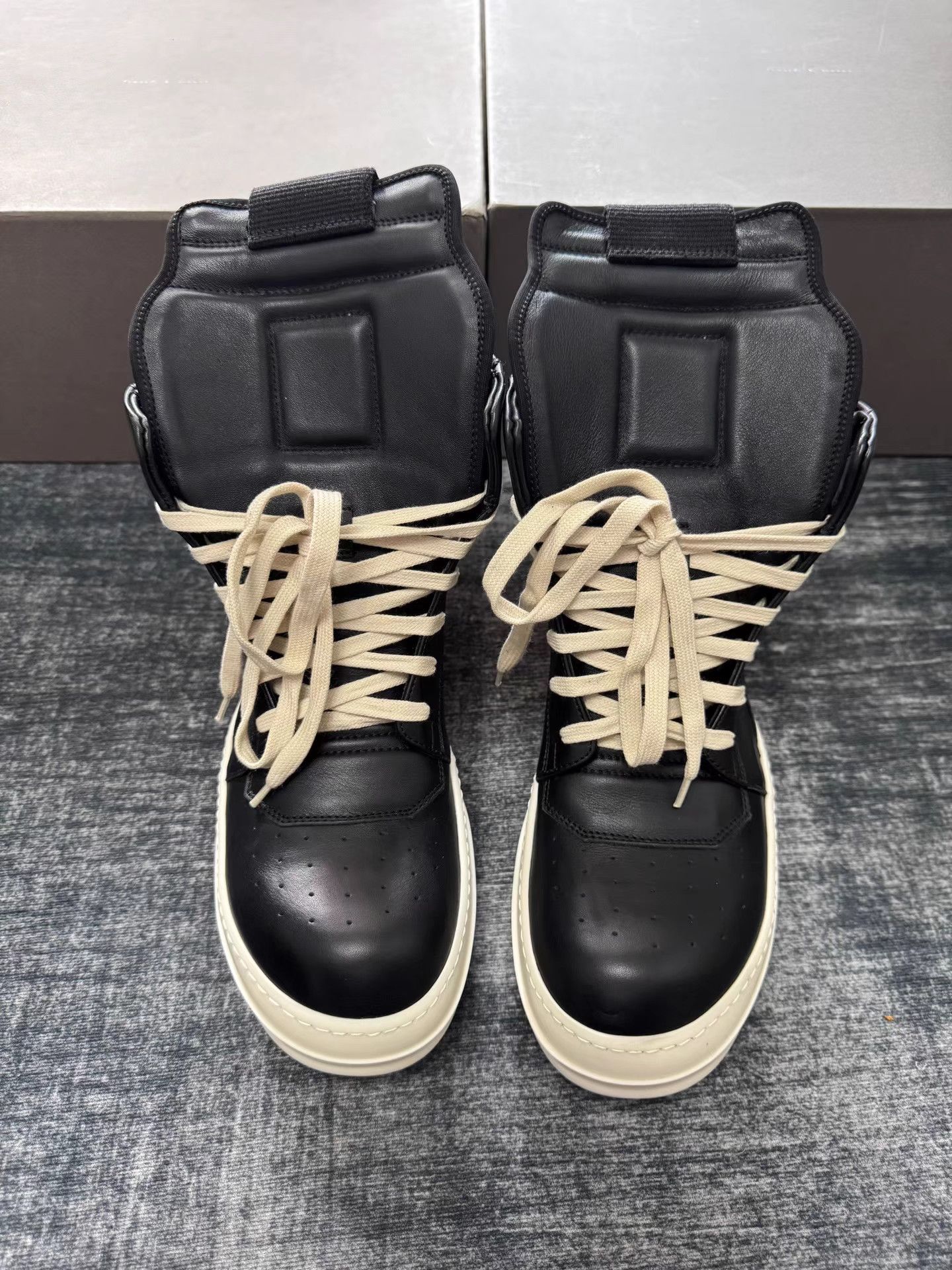 Rick Owens Brand New Rick Owens Mainline Geotrash Sneakers Size US 7 / EU 40 - 4 Thumbnail