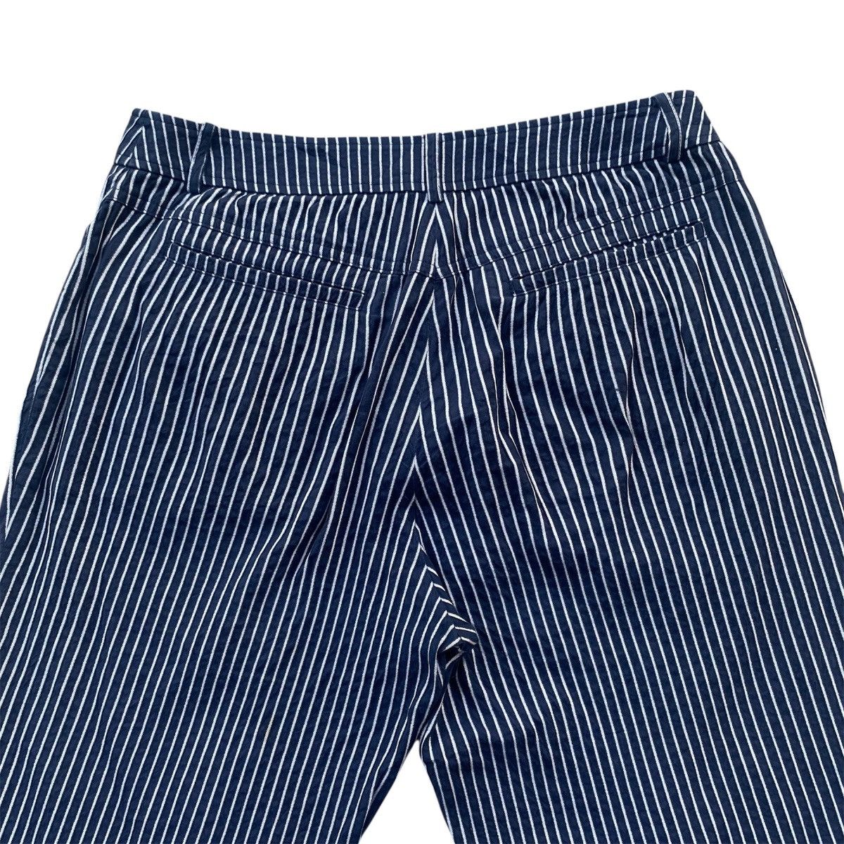 Lanvin LANVIN Sport Pinstripe Hickory Trousers Minimal Luxury Pants Size US 30 / EU 46 - 8 Thumbnail