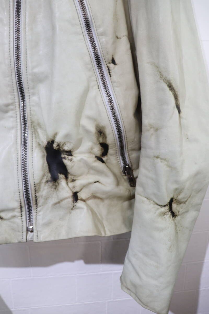 Maison Margiela Martin Margiela Leather H-Shape Riders Jacket Size US L / EU 52-54 / 3 - 8 Thumbnail