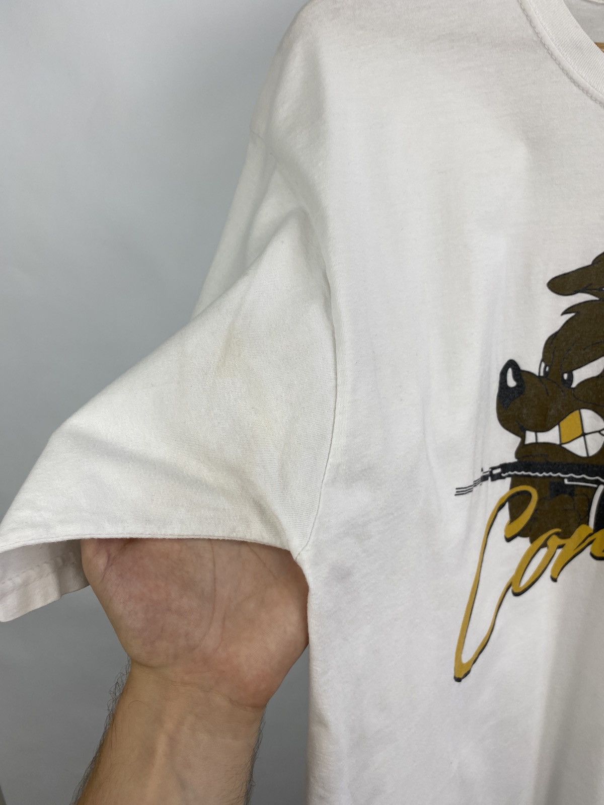 Corteiz 🇺🇸 Y2K Corteiz Dog Gun T-Shirt Rare Retro Hype Size US XL / EU 56 / 4 - 8 Thumbnail