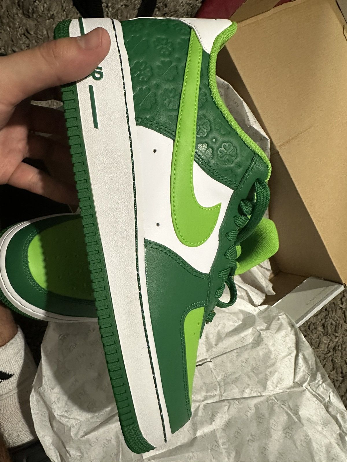 Nike AF1 st patty’s day 2021 Size US 10 / EU 43 - 4 Thumbnail