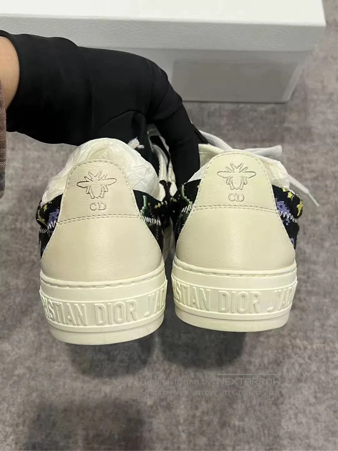 Dior Dior Floral Print Sneakers. Size US 4 / IT 34 - 5 Thumbnail