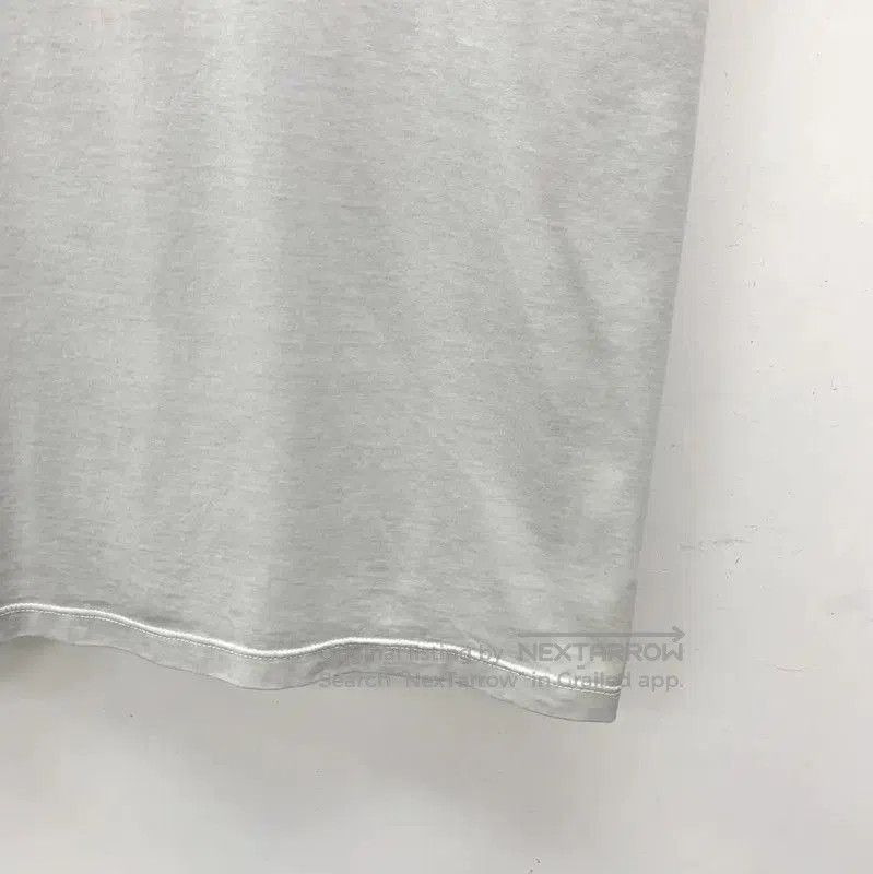 Prada Prada Gray Cotton Women's T-Shirt. Size M / US 6-8 / IT 42-44 - 3 Thumbnail