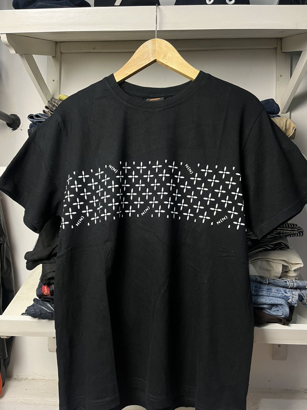 Number (N)ine 2000s Number Nine x Marlboro Japanese tee Size US M / EU 48-50 / 2 - 3 Thumbnail