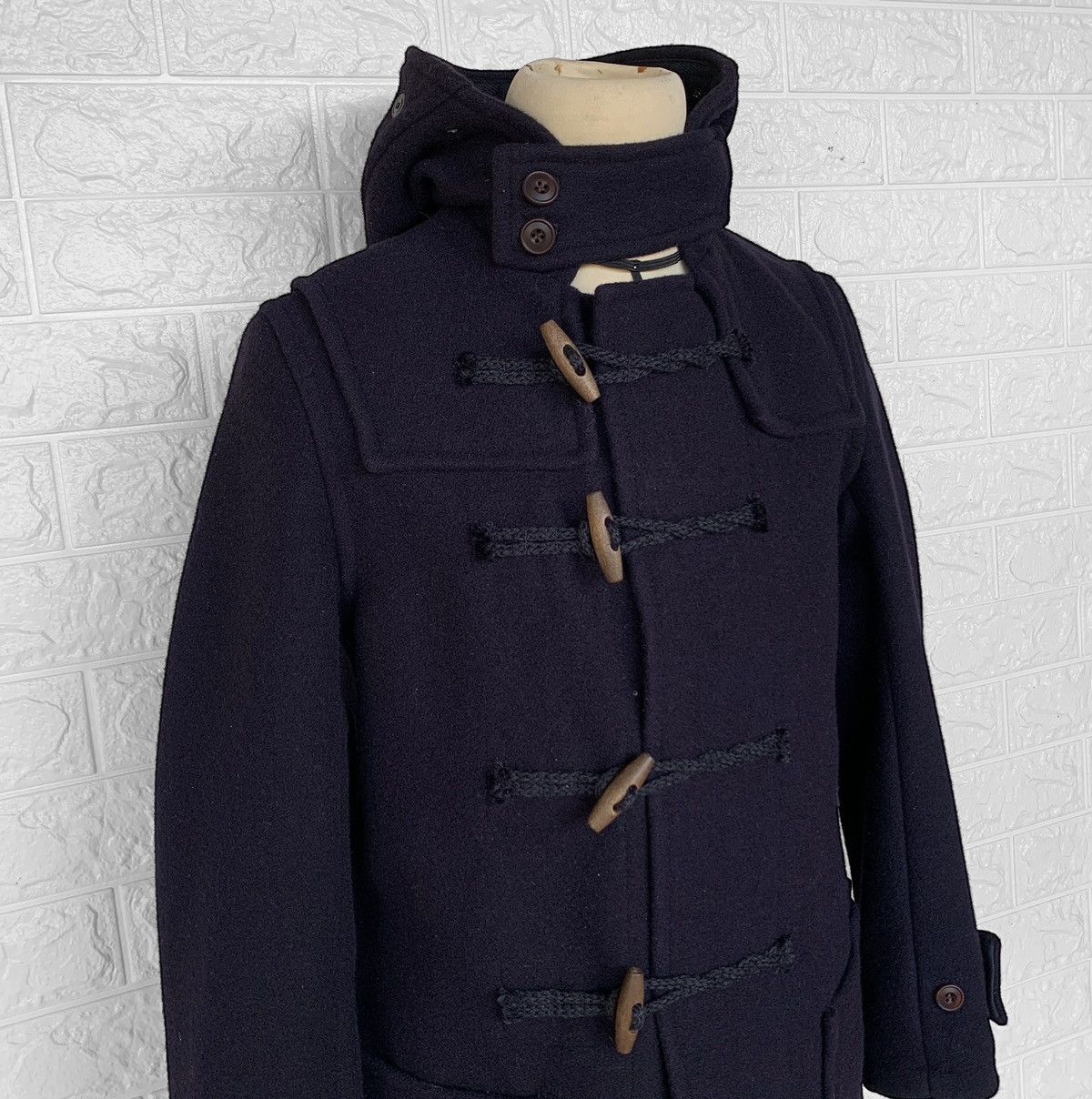 Comme des Garcons CDGH X GLOVERALL DUFFLE COAT WOOL JACKET HOODIE Size US S / EU 44-46 / 1 - 10 Thumbnail