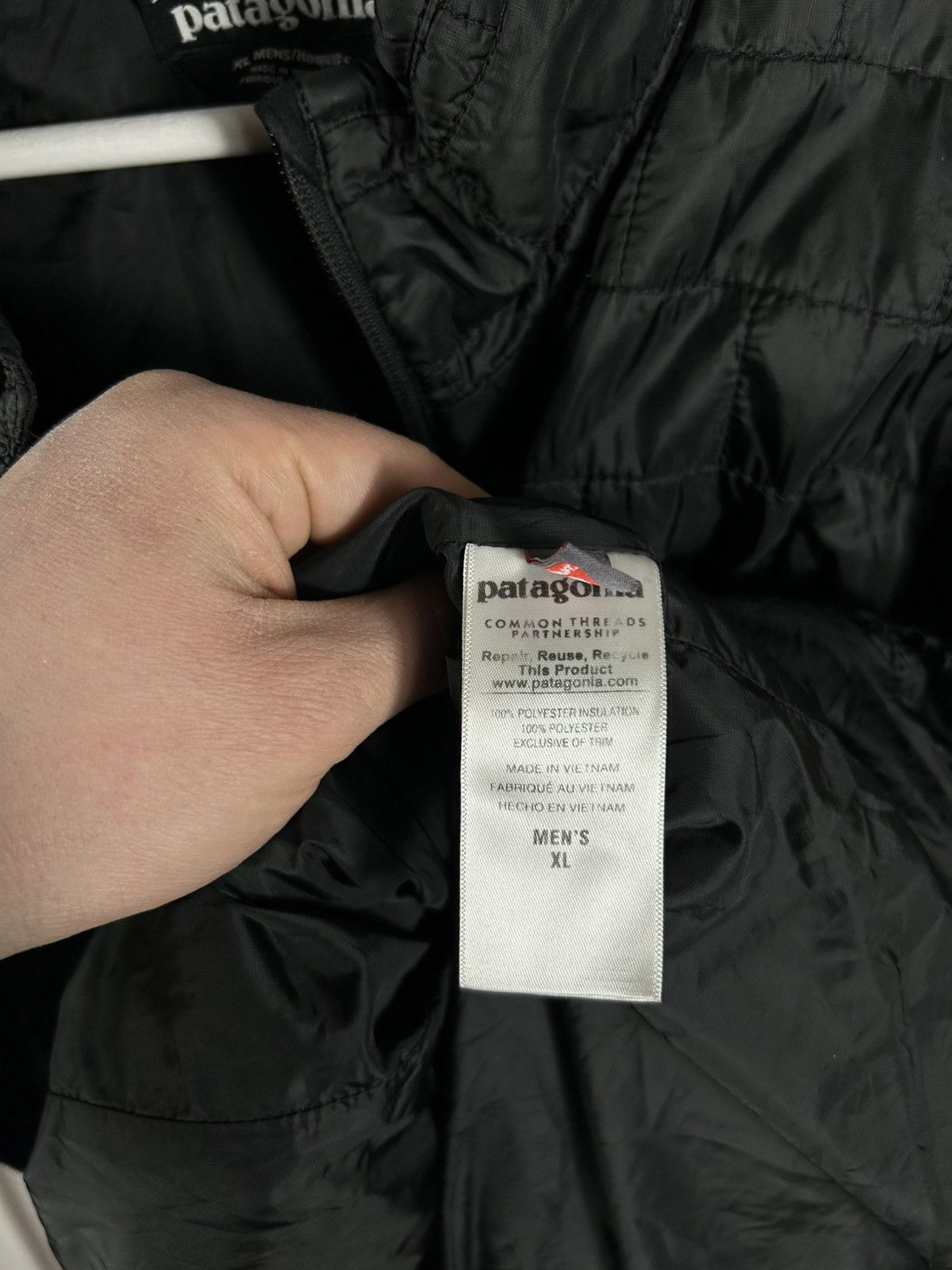 Patagonia Patagonia Nano Puff Light Zip Jacket Size XL Black Size US XL / EU 56 / 4 - 8 Thumbnail