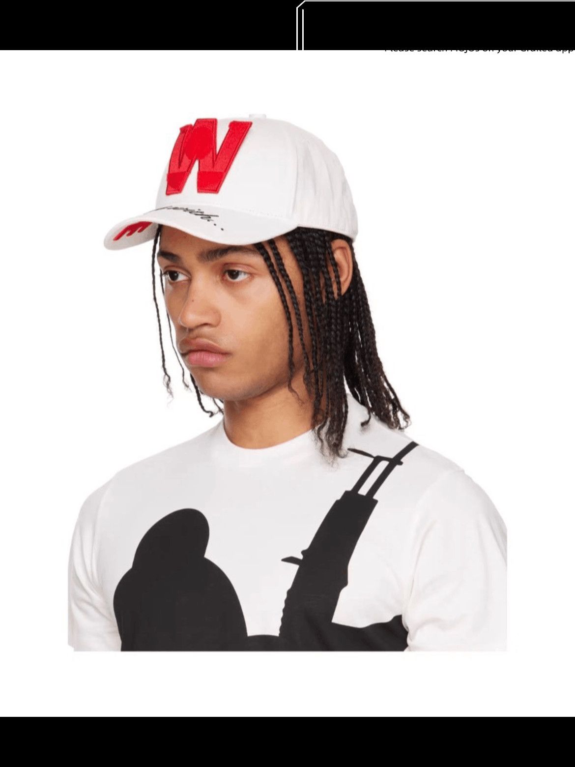 Walter Van Beirendonck Walter Van Beirendonck Smiley Cap 25SS Hat Size ONE SIZE - 5 Thumbnail