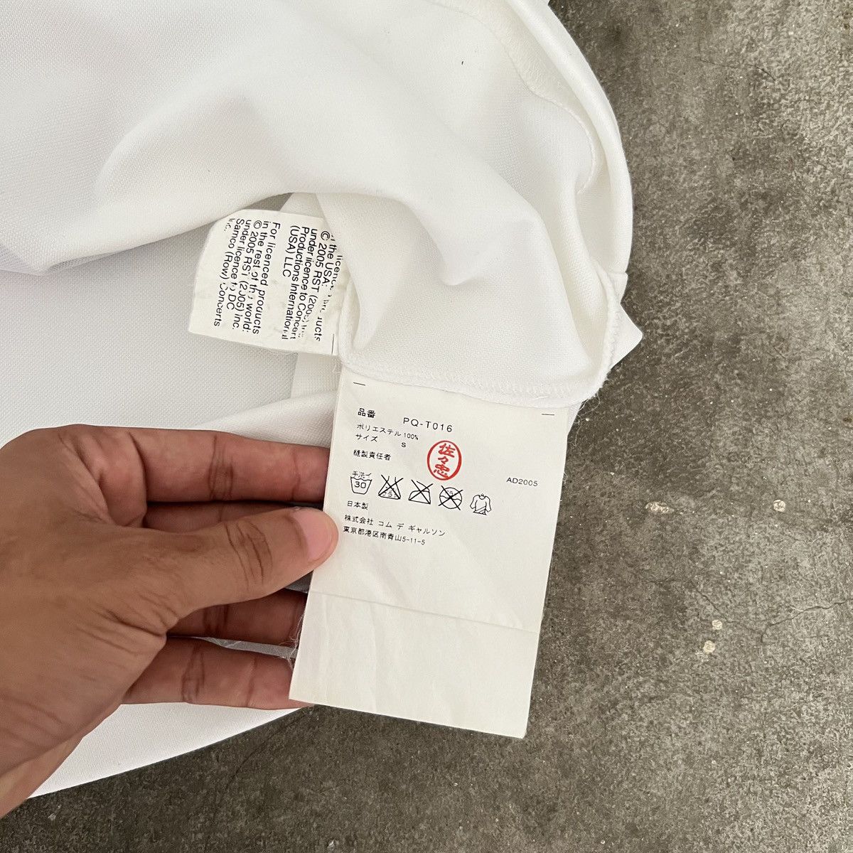 Comme des Garcons Homme Plus CDG Homme Plus - S/S05 - R/S - Digital Tounge - Tank Top Size US S / EU 44-46 / 1 - 11 Thumbnail