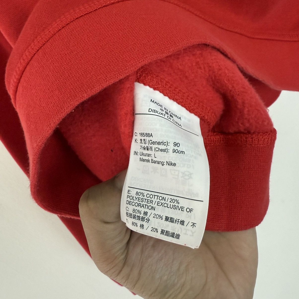 Nike Nike Big Swoosh Women’s Cropped Sweat Size L / US 10 / IT 46 - 5 Thumbnail