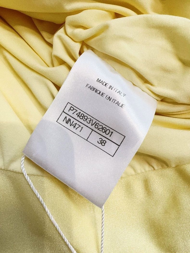 Chanel Chanel 23S Yellow Bow Rhinestone Off-Shoulder Top Size M / US 6-8 / IT 42-44 - 5 Thumbnail