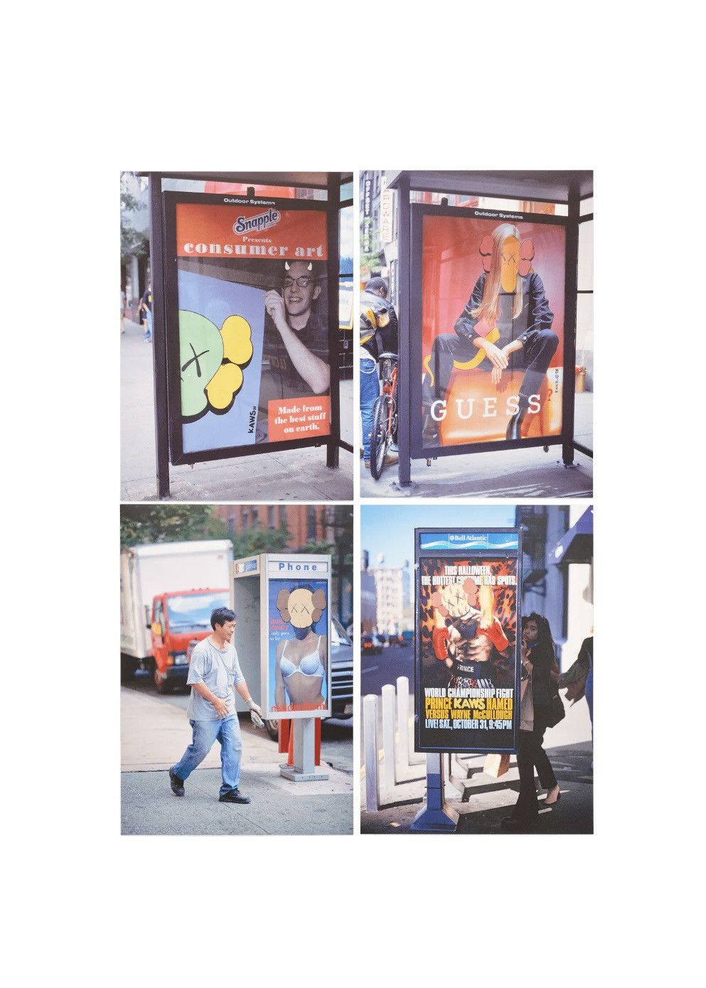 KAWS NGV 「Postcard Set of 4 David Sims」 Kaws KAWS David Sims Postcard Set of 4 | Grailed