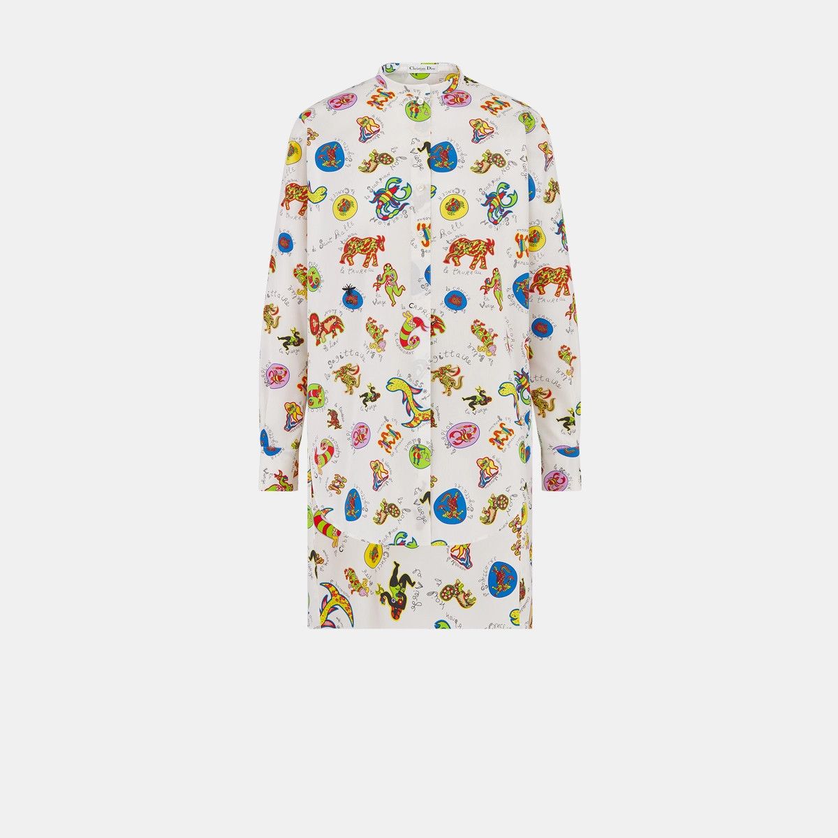 o1bcso1str0225 Long Blouse in Multicolor