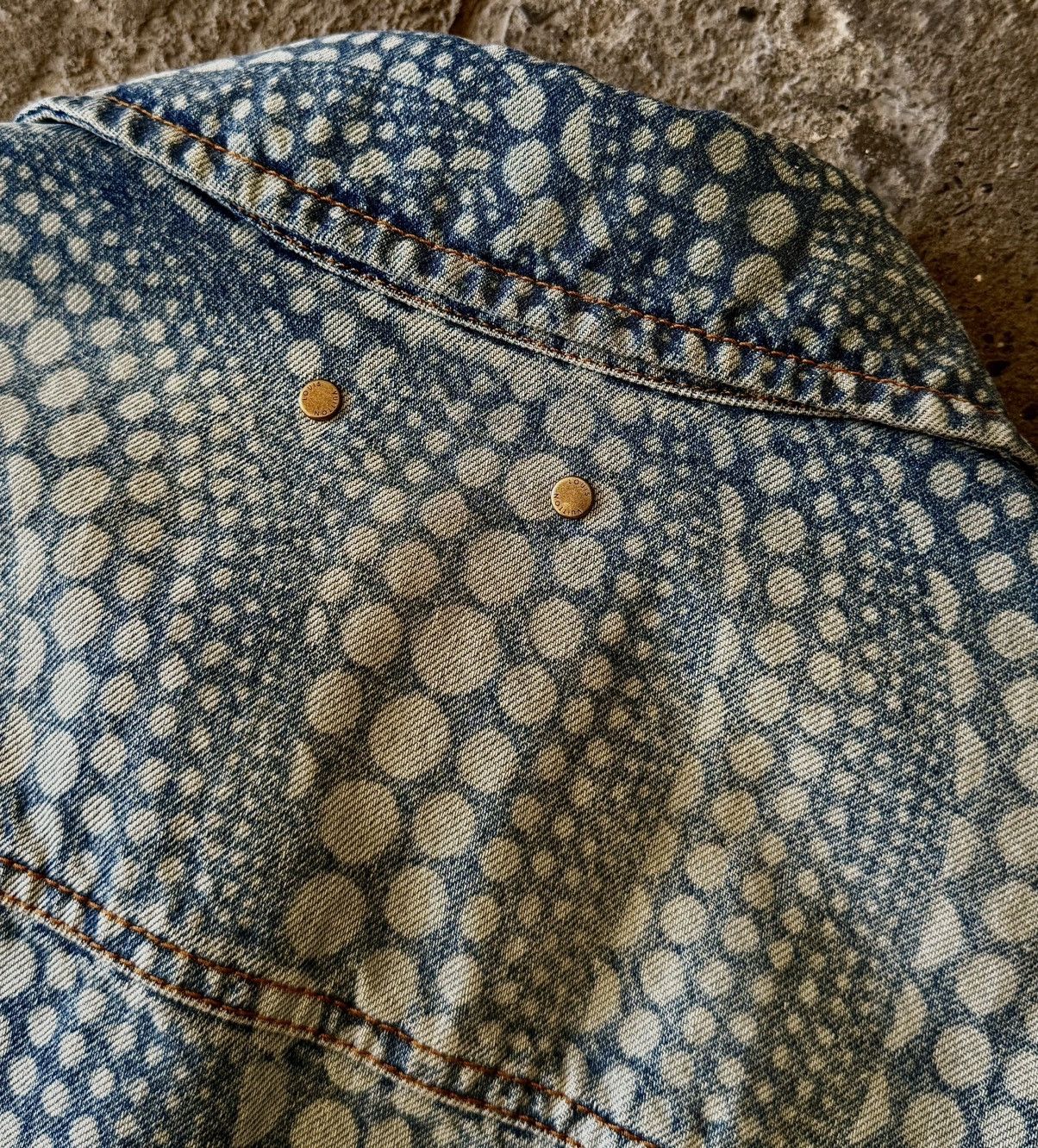 Louis Vuitton × Yayoi Kusama Louis Vuitton - Yayoi Kusama - Pumpkin - Denim Jacket Size US M / EU 48-50 / 2 - 17 Thumbnail