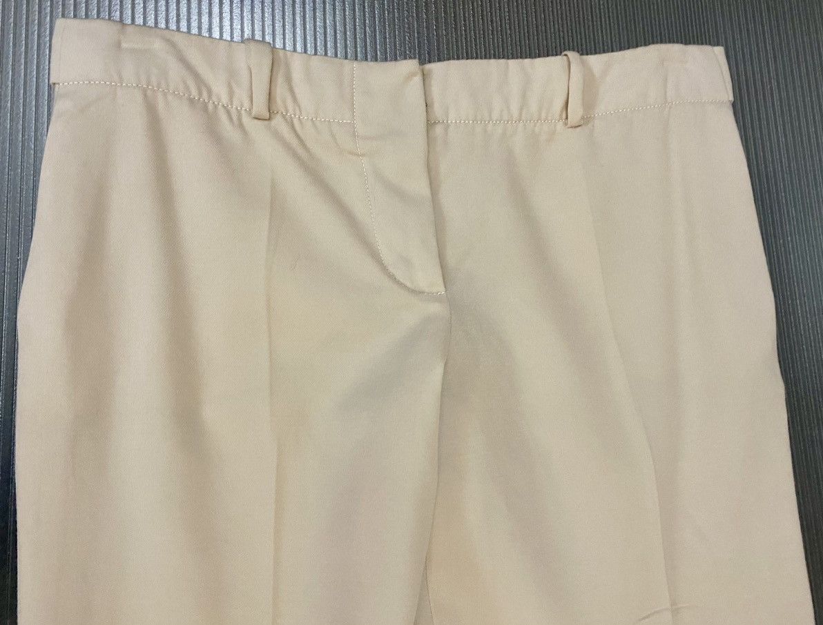 Chloe Chloé 🇫🇷 pink rose wool straight wide leg Marbre trousers 42 Size 28" / US 6 / IT 42 - 5 Thumbnail