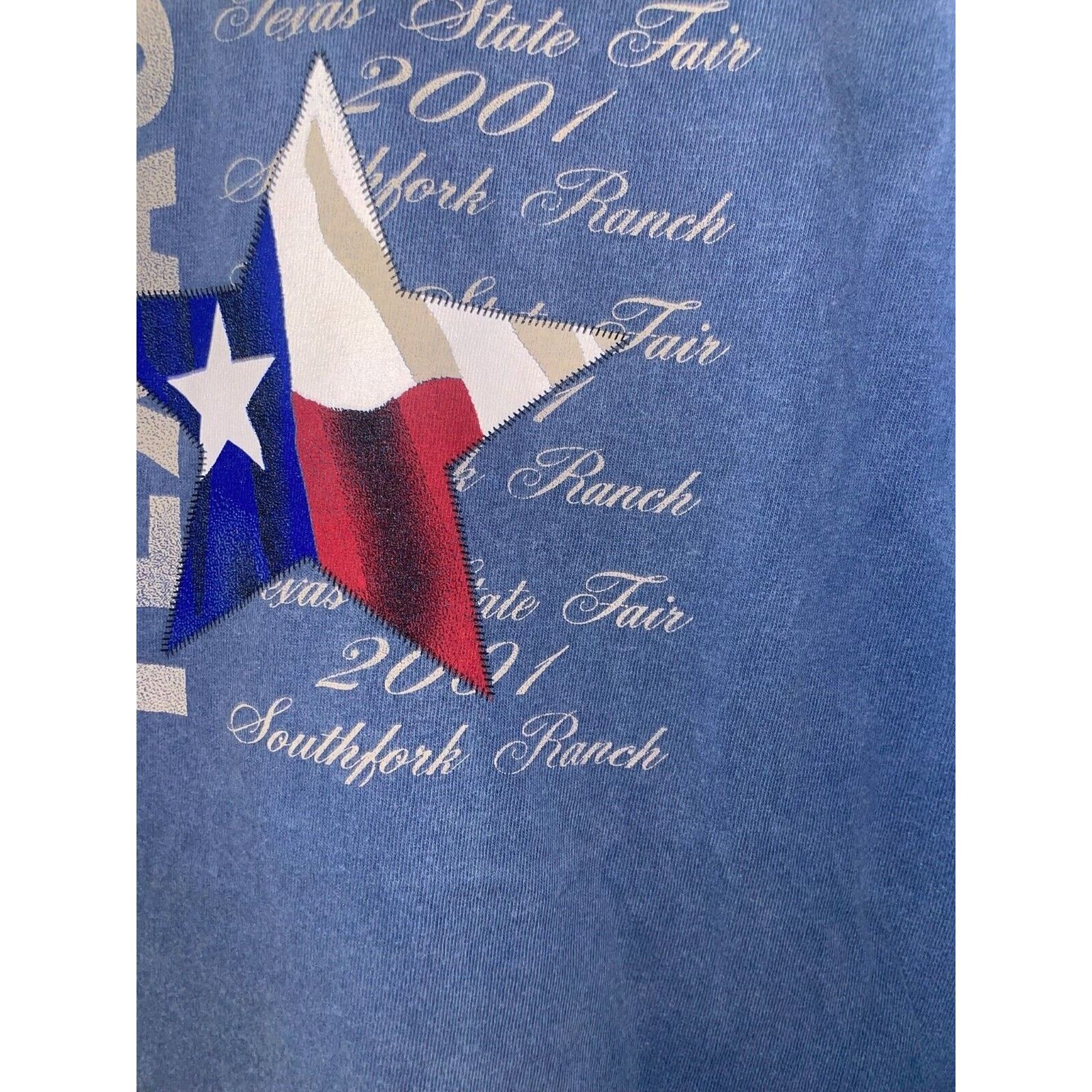 Vintage Vintage Texas Shirt State Fair Southfork Ranch TX Tee 2001 M Size US M / EU 48-50 / 2 - 5 Thumbnail