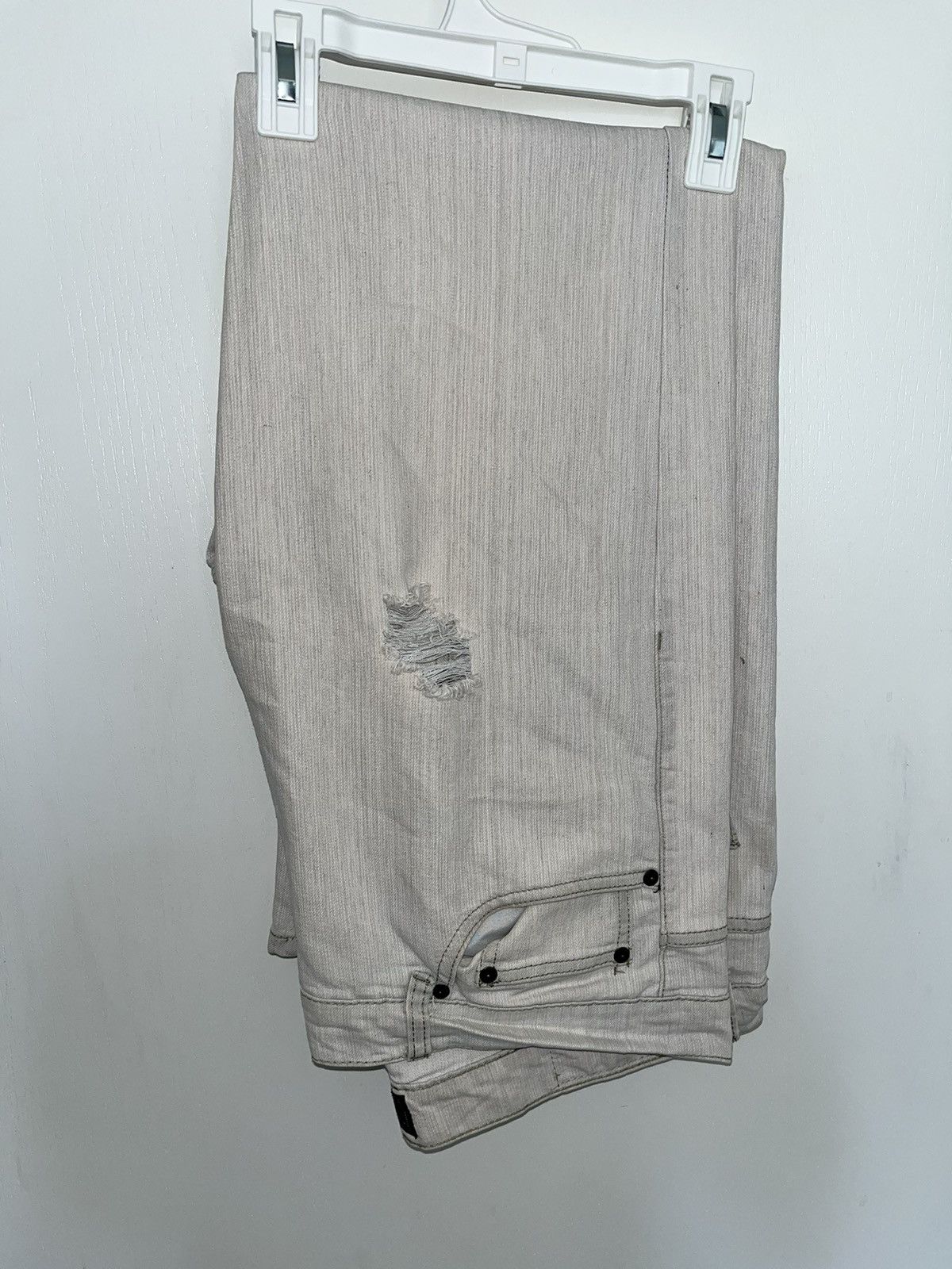 Company 81 × Levi's × Vintage White Straight Leg Jeans Size US 34 / EU 50 - 1 Thumbnail