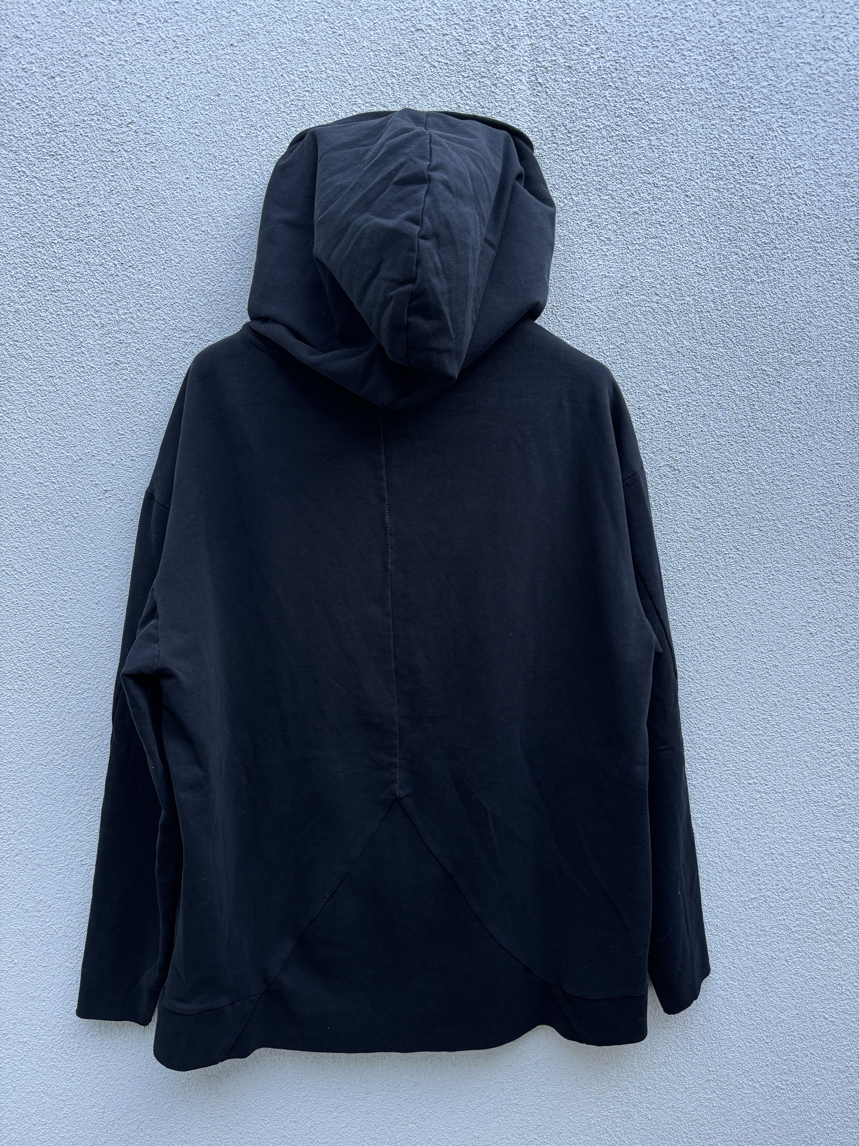 Thom Krom Thom Krom Black Cotton Bone Hoddie Sweater with Print Size US XL / EU 56 / 4 - 3 Thumbnail