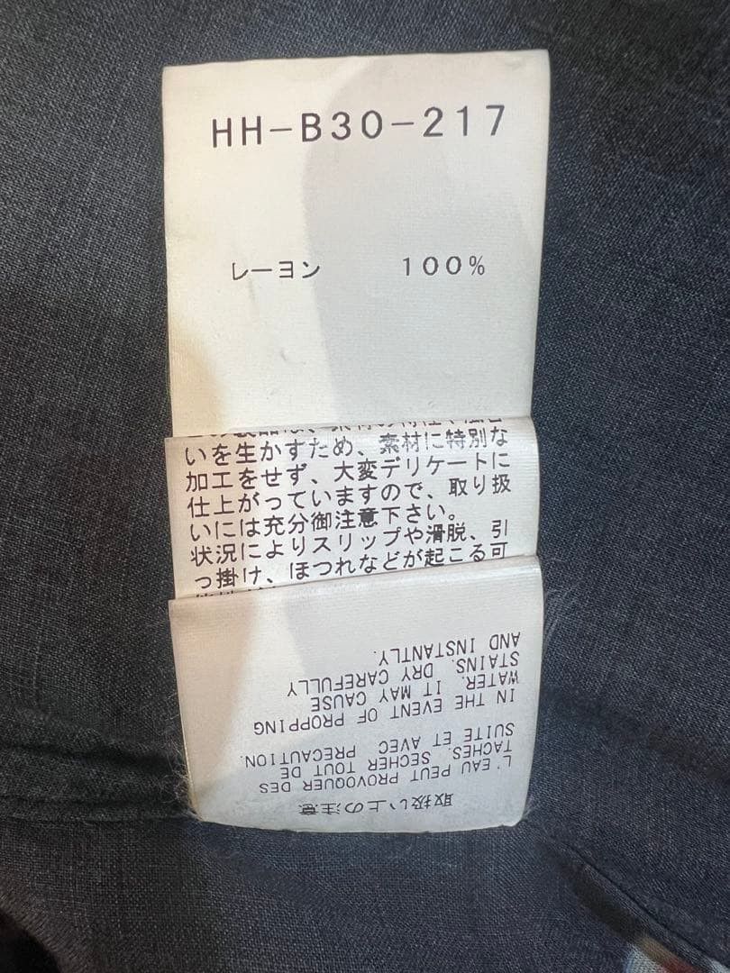 Yohji Yamamoto Yohji Yamamoto Pour Homme 19SS Yuka Asakura Long Shirt Size US L / EU 52-54 / 3 - 7 Thumbnail