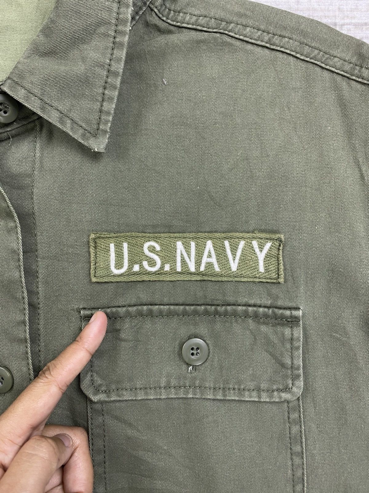 Vintage Vintage GORGE US.Navy Military Embroidery Spellout Jacket Size US M / EU 48-50 / 2 - 7 Thumbnail