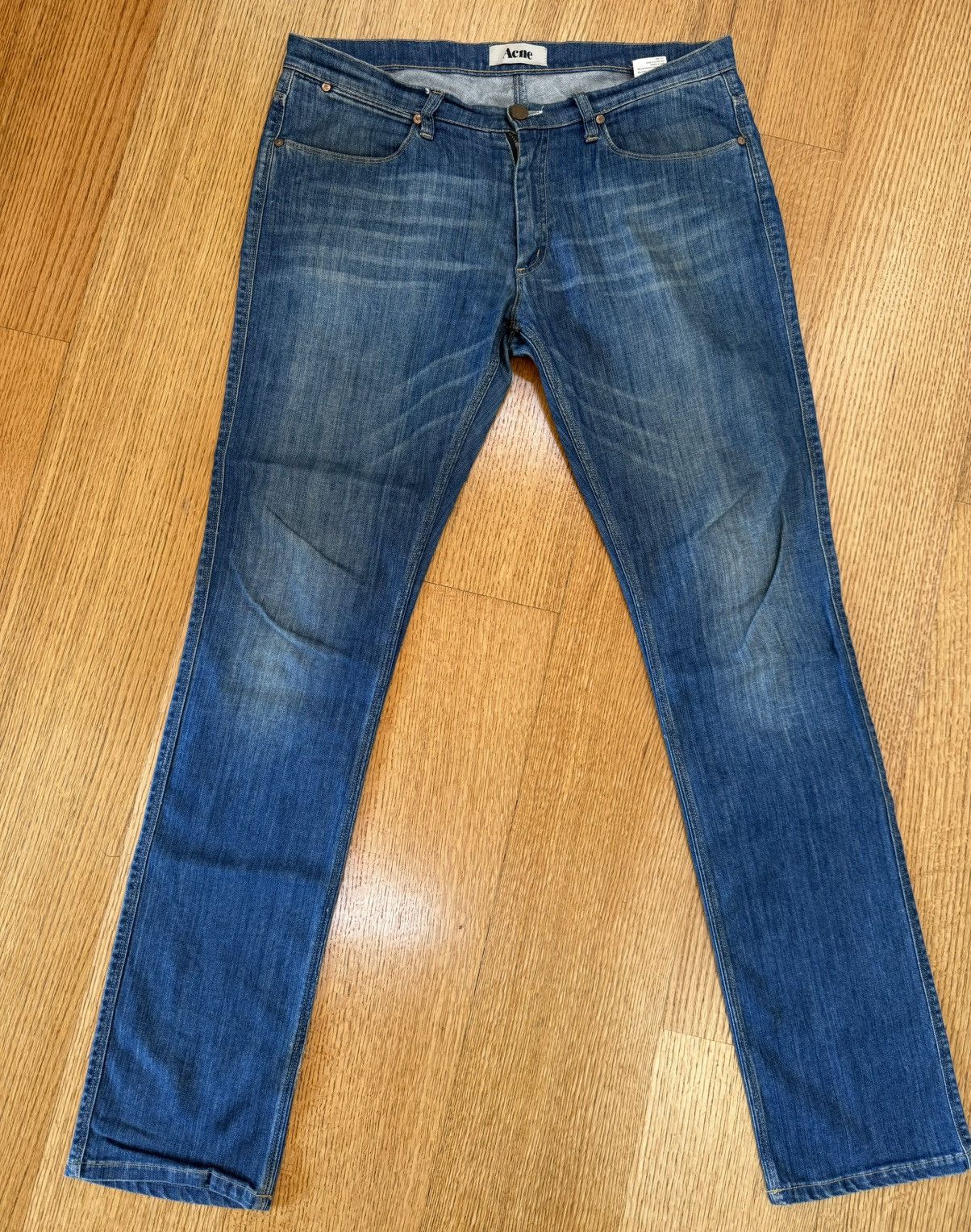 Acne Studios Acne Denim Jeans MAX LEND Size US 34 / EU 50 - 1 Thumbnail
