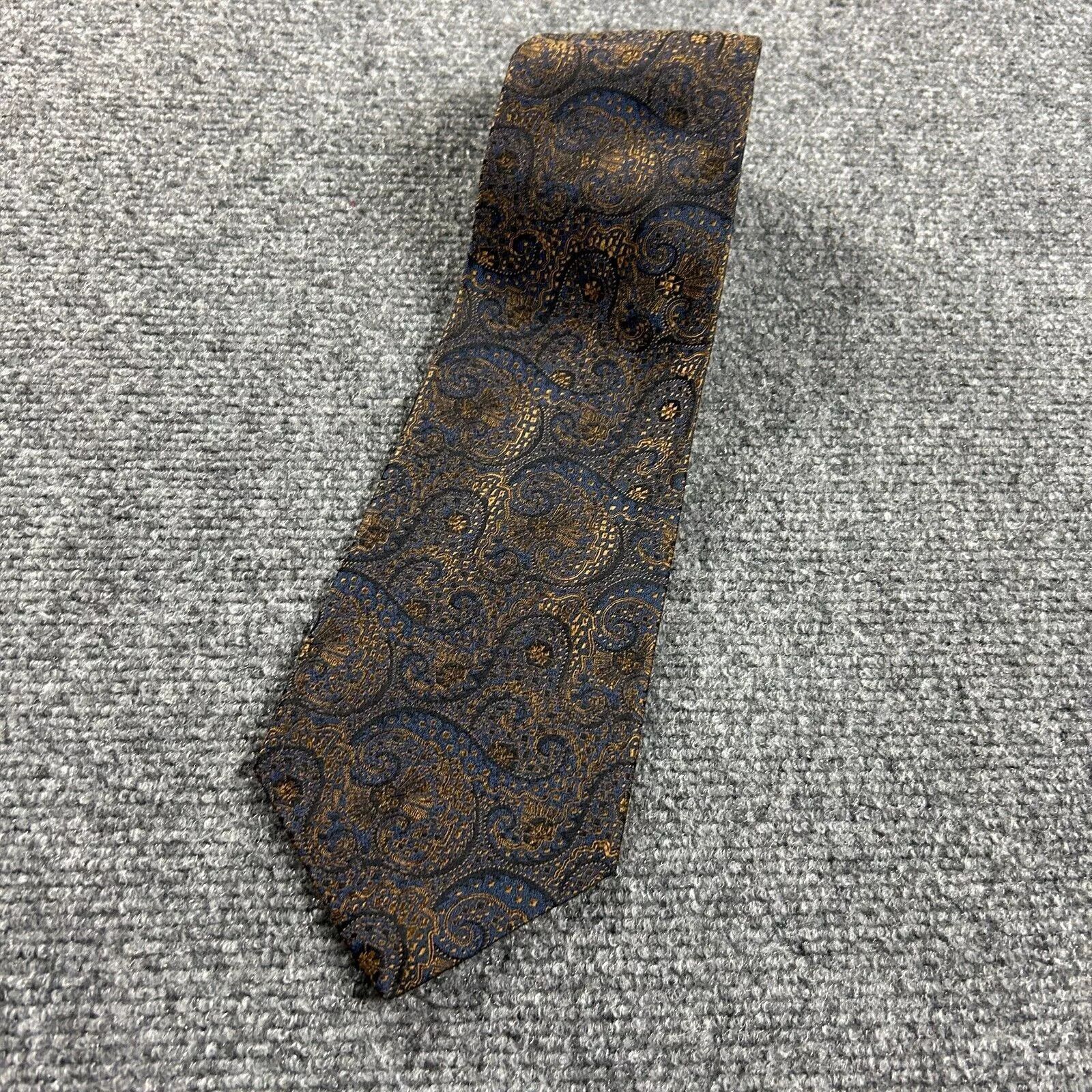 Robert Talbott × Vintage Robert Talbott Neck Tie Mens 4" x 58" Paisley Vintage Silk Size ONE SIZE - 1 Thumbnail