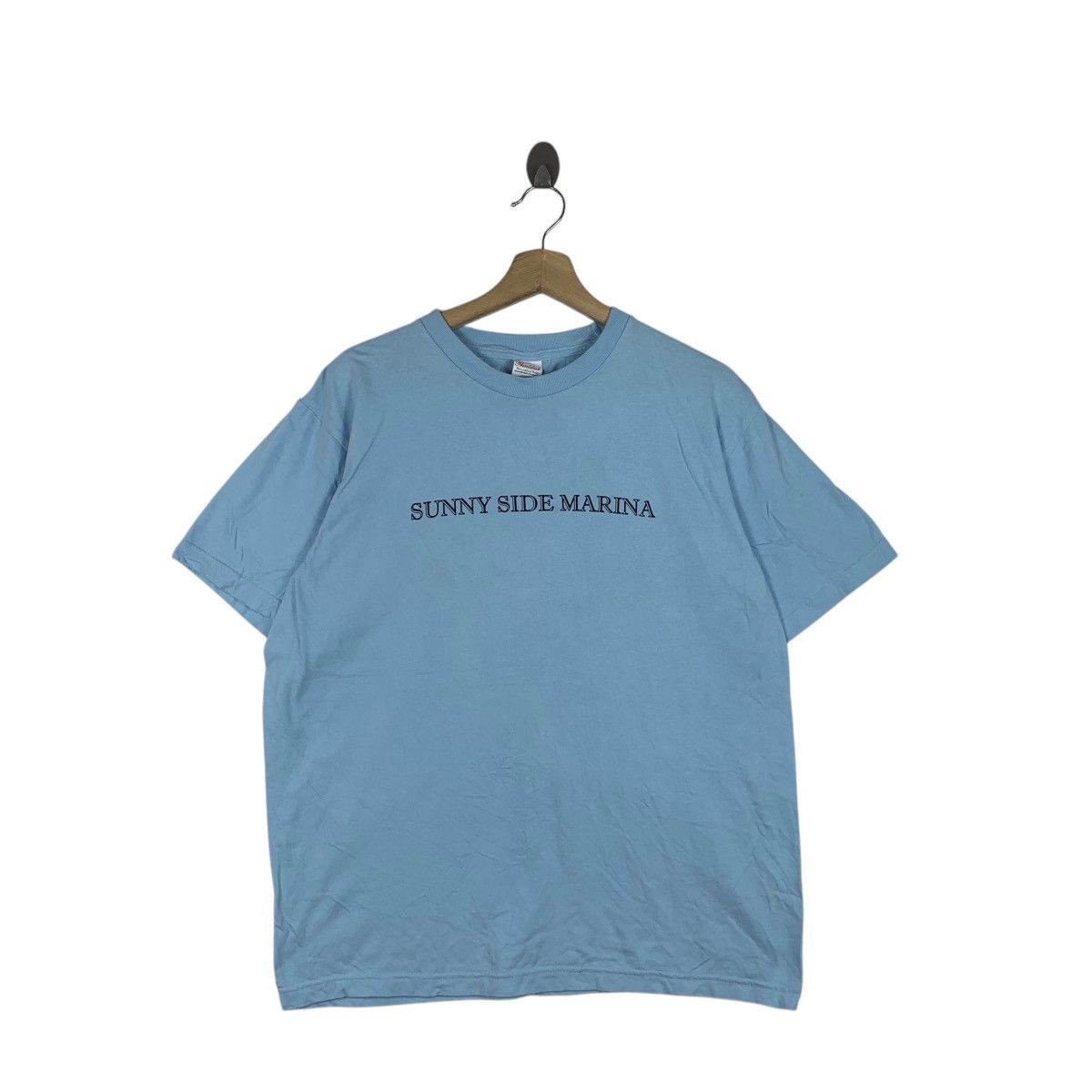 Vintage SHONAN SUNNY SIDE MARINA Japan National Park Tee Shirt Size US L / EU 52-54 / 3 - 1 Thumbnail