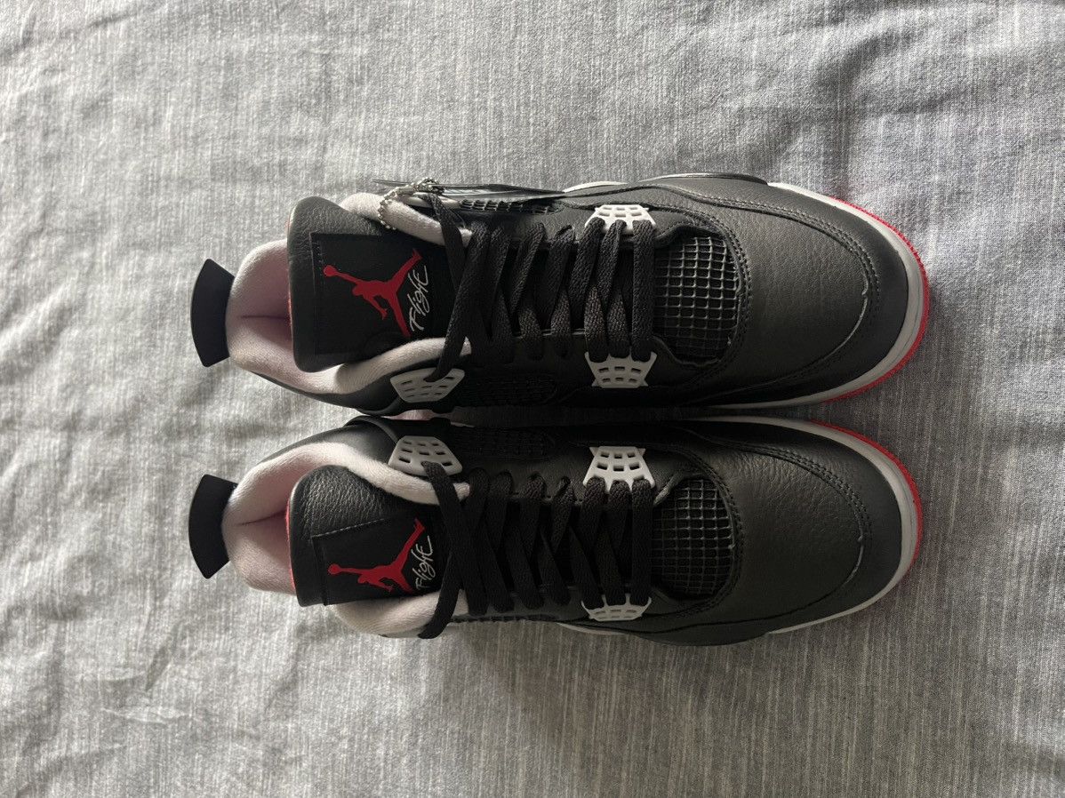Jordan Brand Jordan 4 Retro “Bred Reimagined” Size US 10.5 / EU 43-44 - 2 Thumbnail