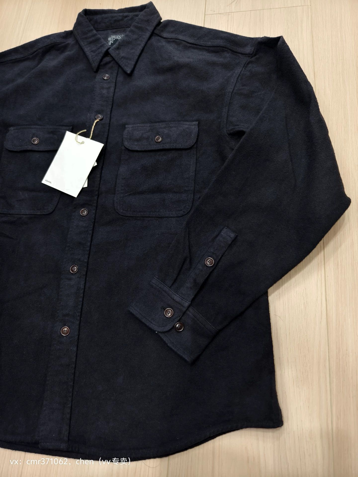 Visvim VISVIM 20 ICT LUMBER LS SHIRT dk indigo 2 flannel w/ kofu cuff Size US M / EU 48-50 / 2 - 3 Thumbnail