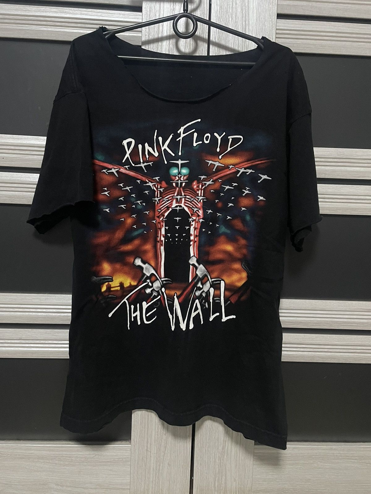 Band Tees × Pink Floyd × Vintage Vintage Pink Floyd The Wall T 