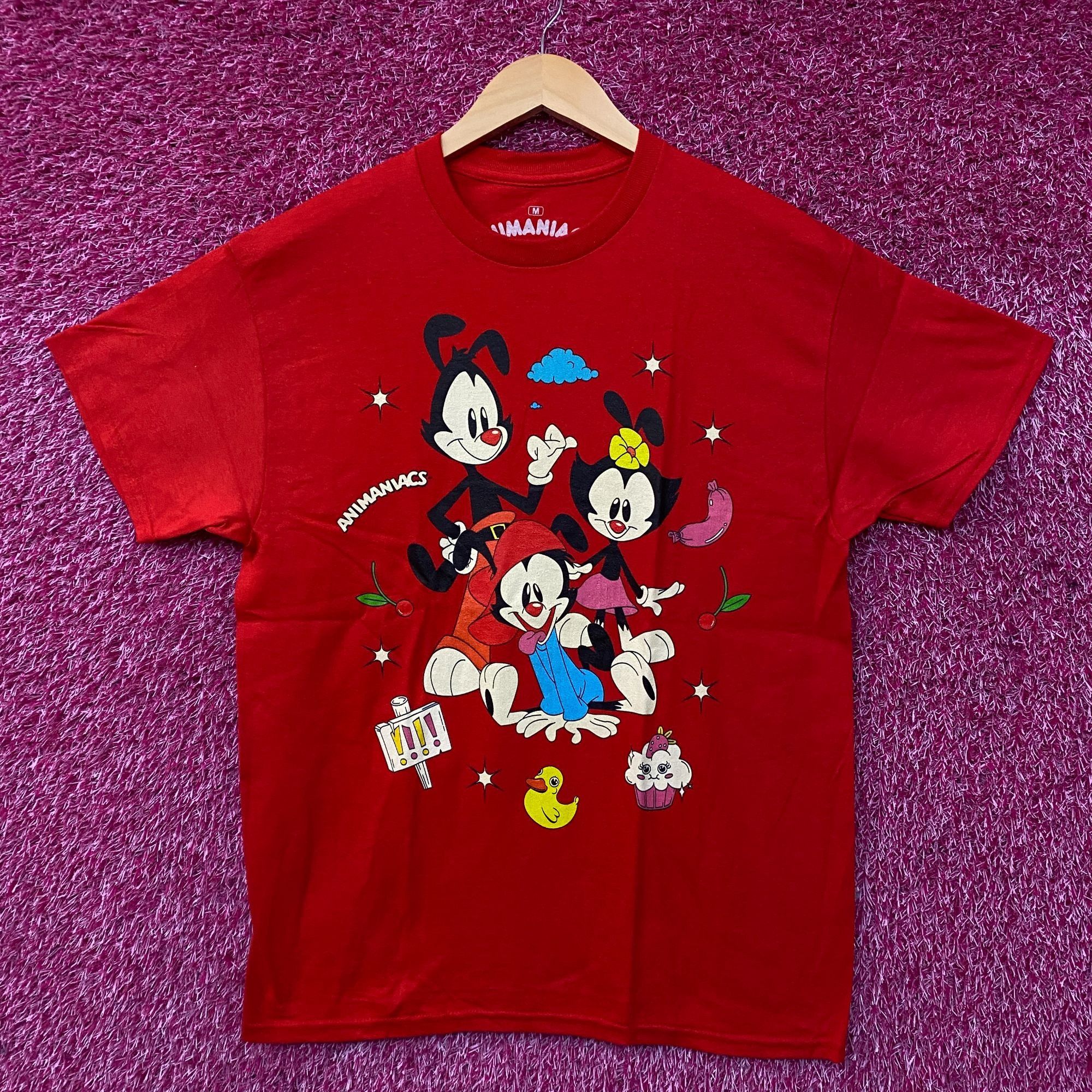Ripple Junction Animaniacs Warner Siblings Characters Graphic T-Shirt Medium Size US M / EU 48-50 / 2 - 1 Thumbnail