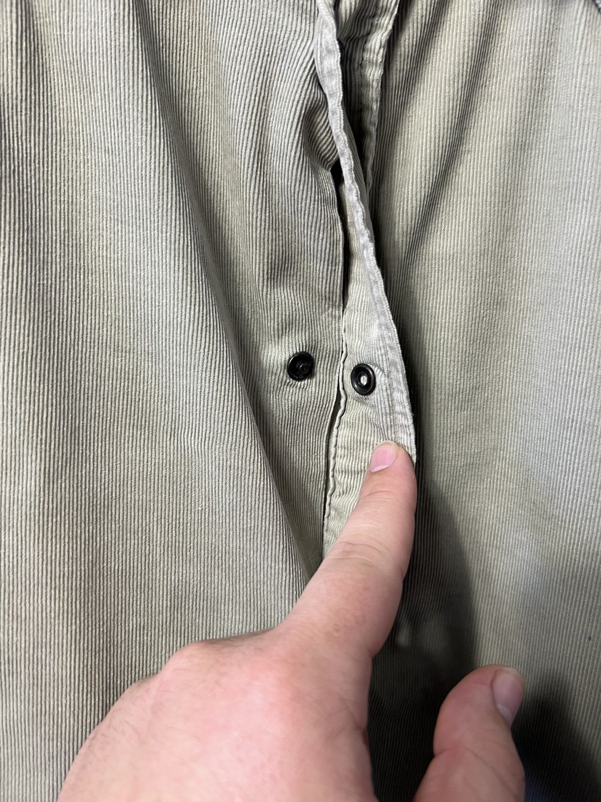 Diesel Vintage Diesel Corduroy Button Up Long Sleeve Shirt Big Logo Size US XL / EU 56 / 4 - 8 Thumbnail