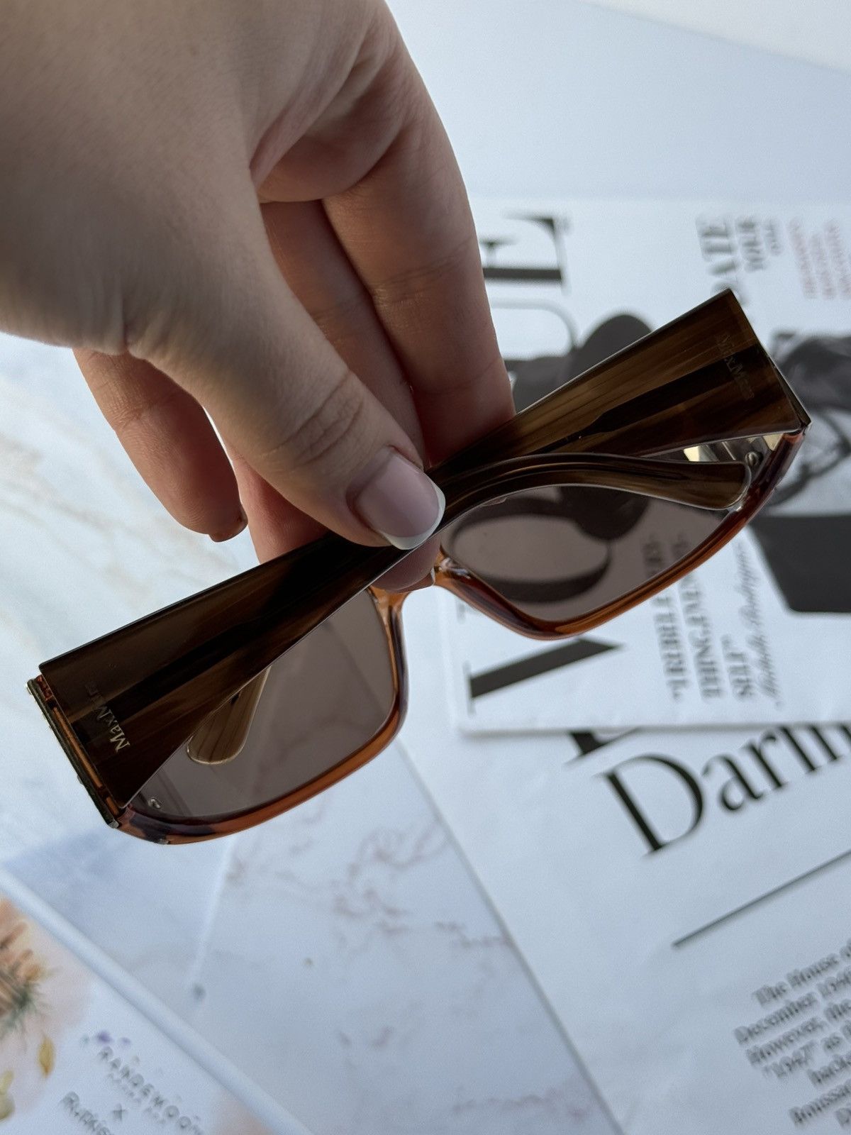 Max Mara Max Mara sunglasses MM889S Size ONE SIZE - 16 Thumbnail