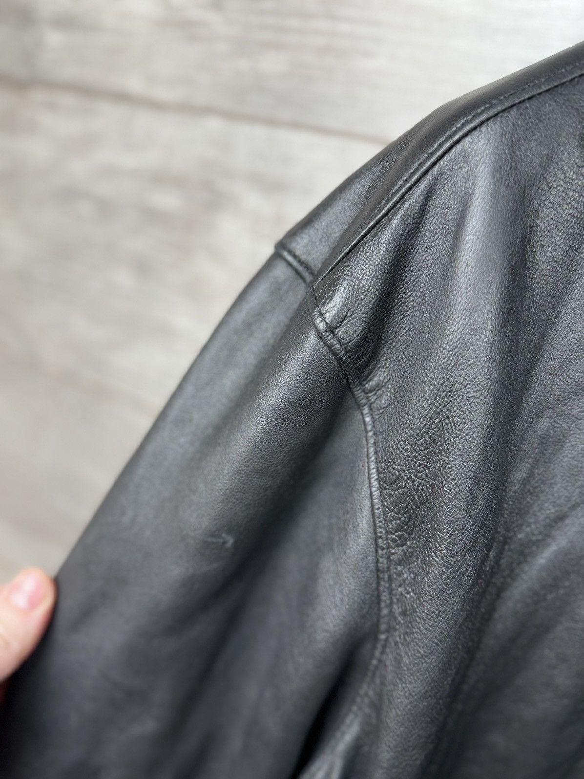 Polo Ralph Lauren Polo Ralph Lauren Leather Racer Moto Biker Jacket Size XXL Size US XXL / EU 58 / 5 - 13 Thumbnail