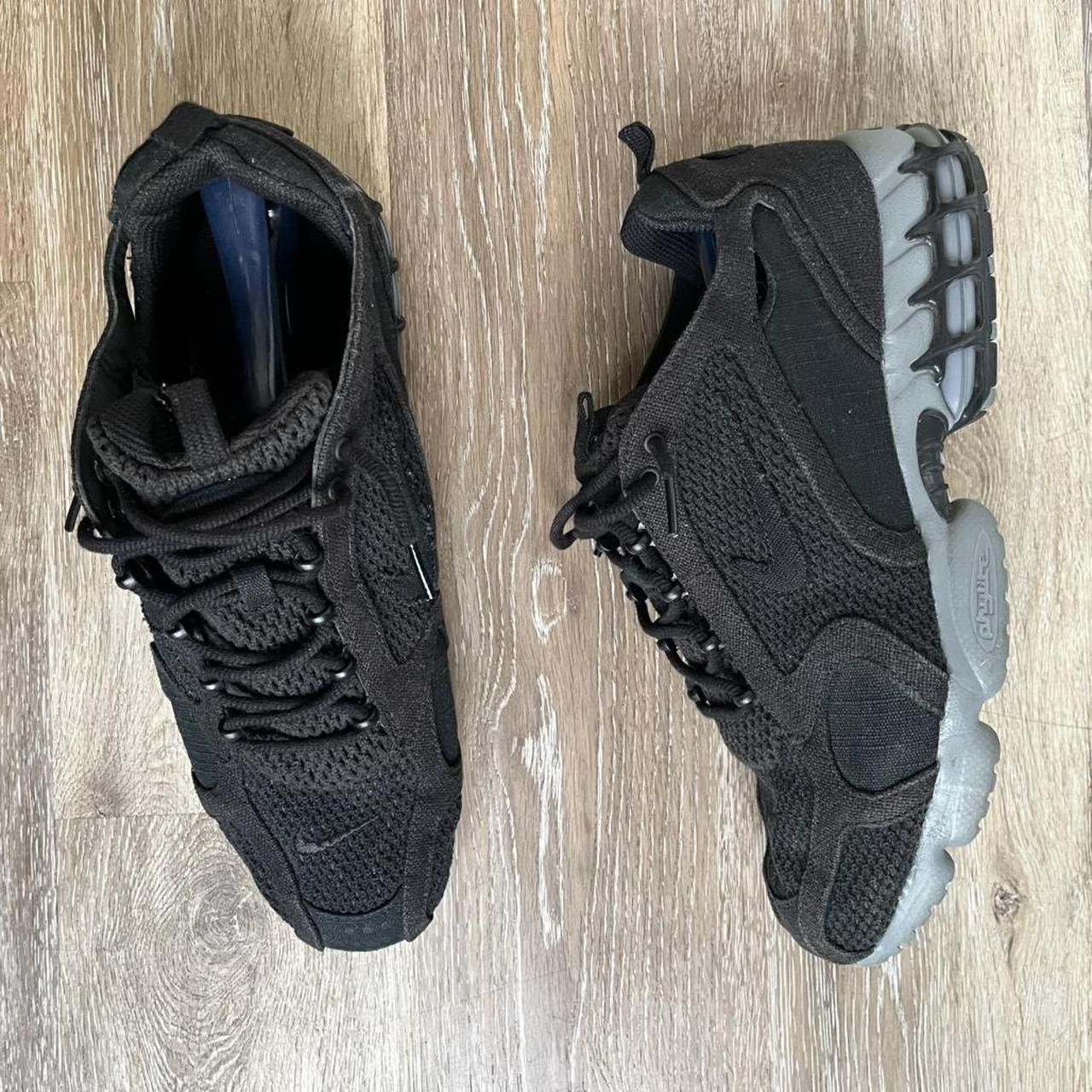 Nike × Stussy nike air stussy spiridon cage 2 black Size US 13 / EU 46 - 2 Thumbnail