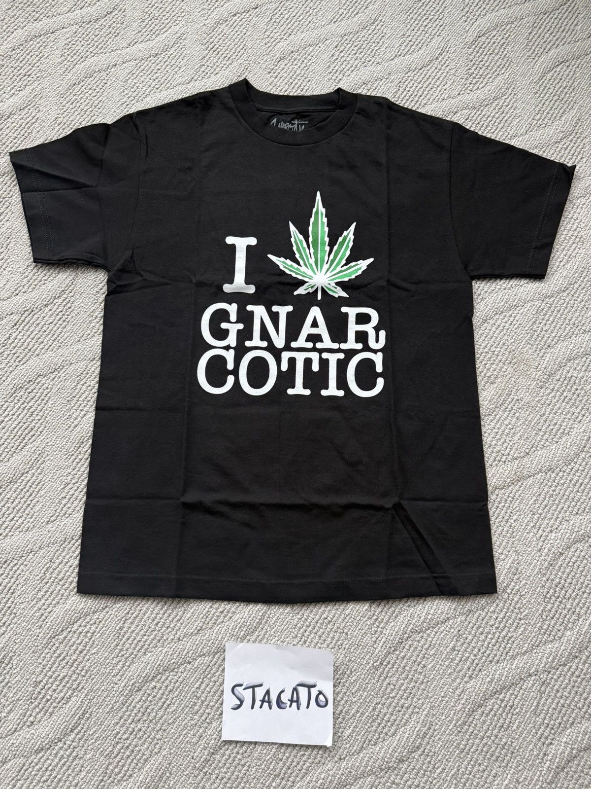 Gnarcotic Gnarcotic Lil Gnar 420 Black T-Shirt Size US M / EU 48-50 / 2 - 1 Thumbnail