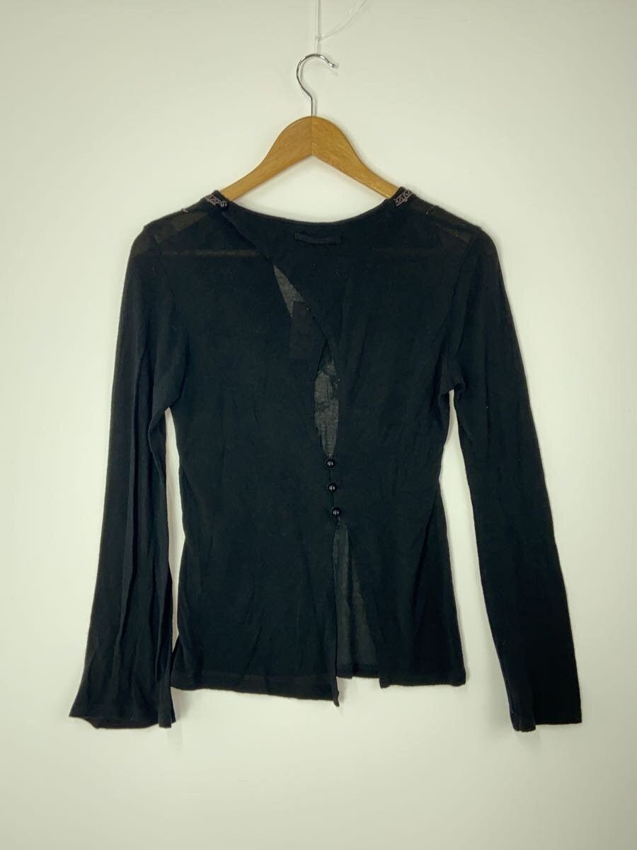 Jean Paul Gaultier Stitch Pattern Flared Sleeve Knit Sweater Size S / US 4 / IT 40 - 2 Thumbnail