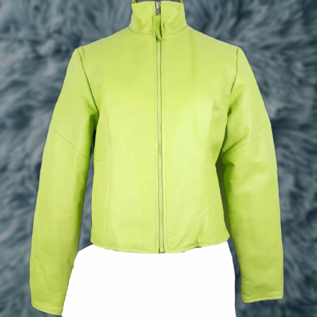Vintage VINTAGE Wilsons Leather Reversible Leather Jacket Women's Small Green Casual Classic Motorcycle 90s Ladies Size S / US 4 / IT 40 - 1 Thumbnail