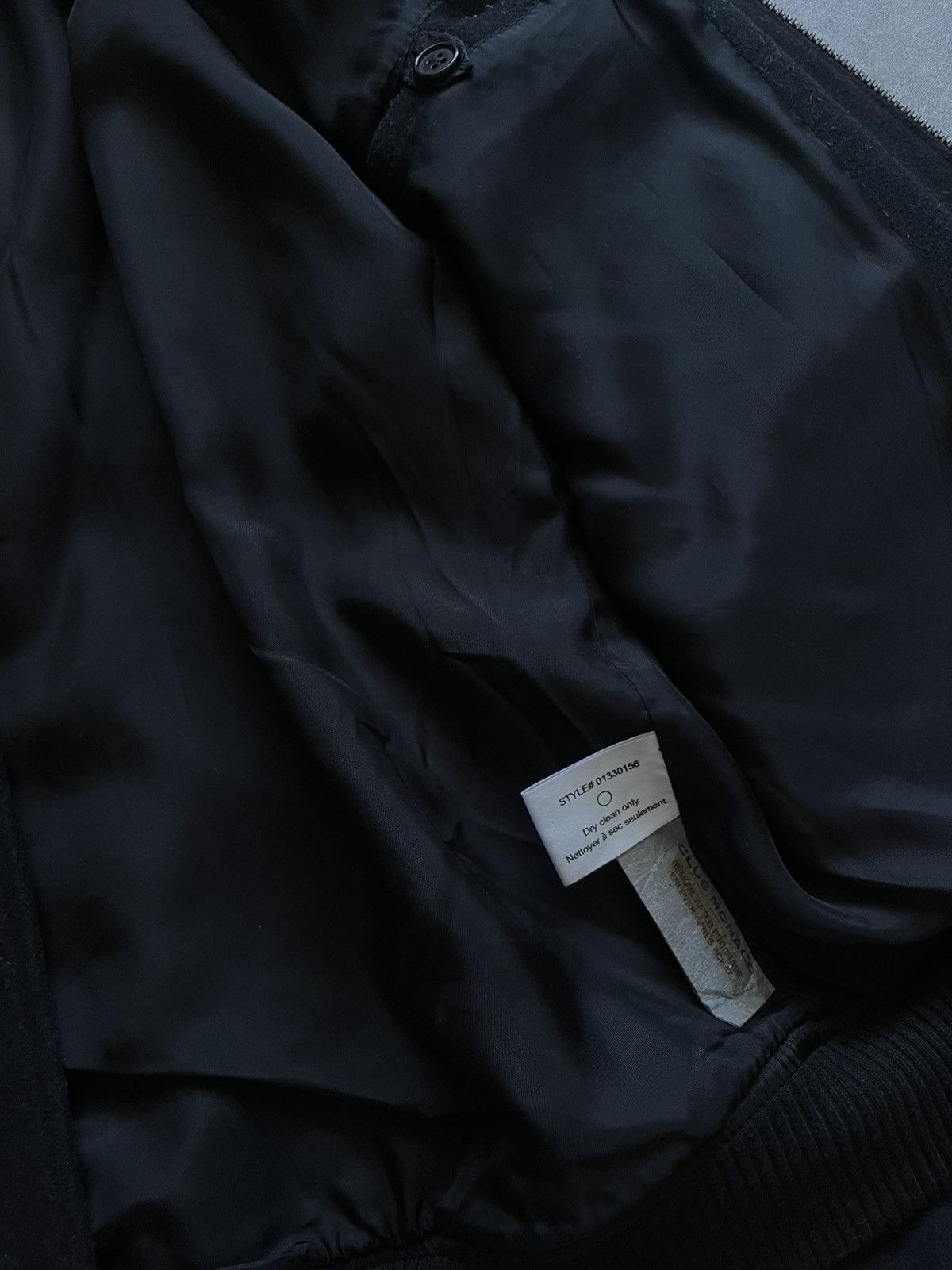 Club Monaco Vintage Club Monaco wool M1 Bomber Jacket Luxury Black L Size US L / EU 52-54 / 3 - 10 Thumbnail