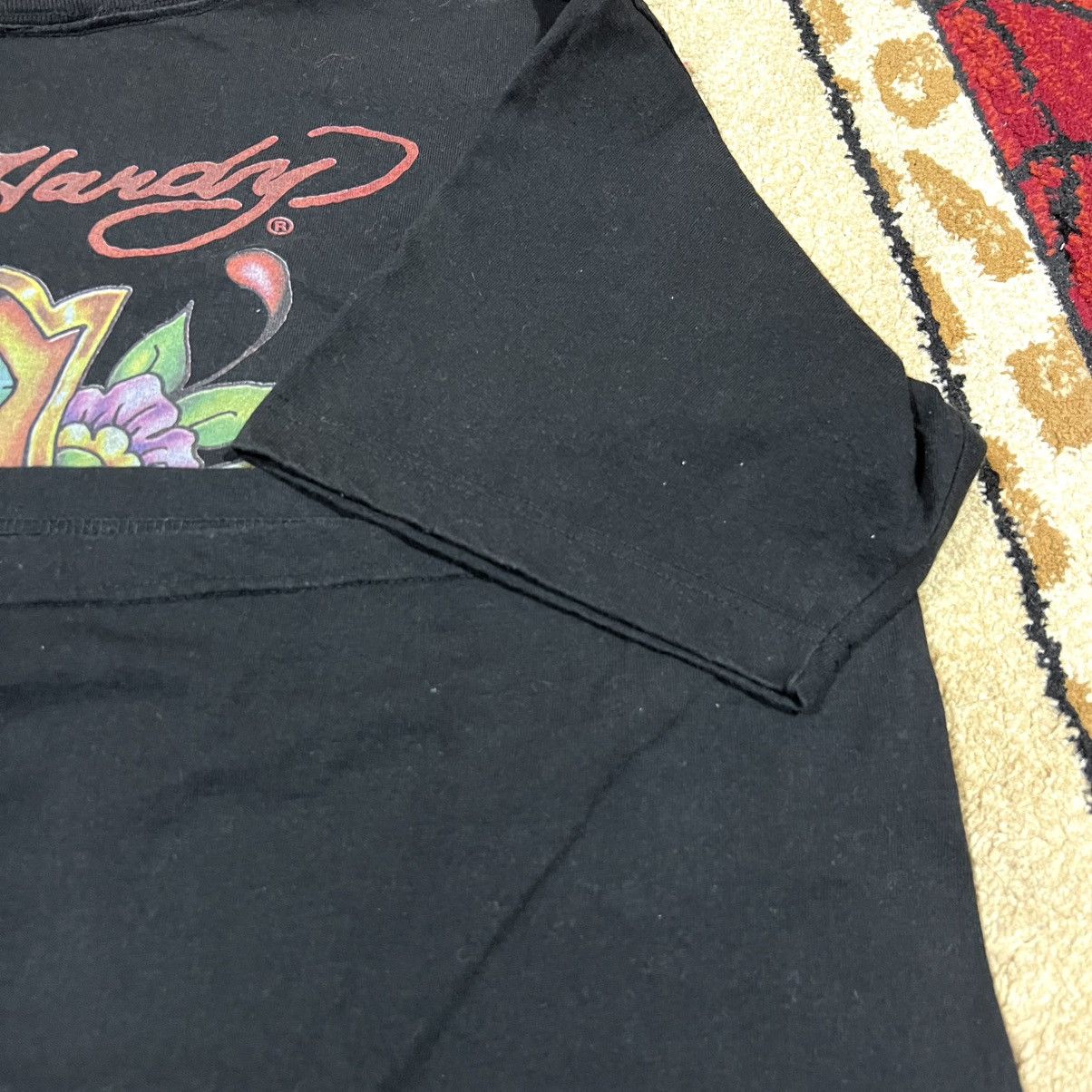 Ed Hardy Vintage Ed Hardy Big Logo Rare T Shirt Size US XL / EU 56 / 4 - 5 Thumbnail