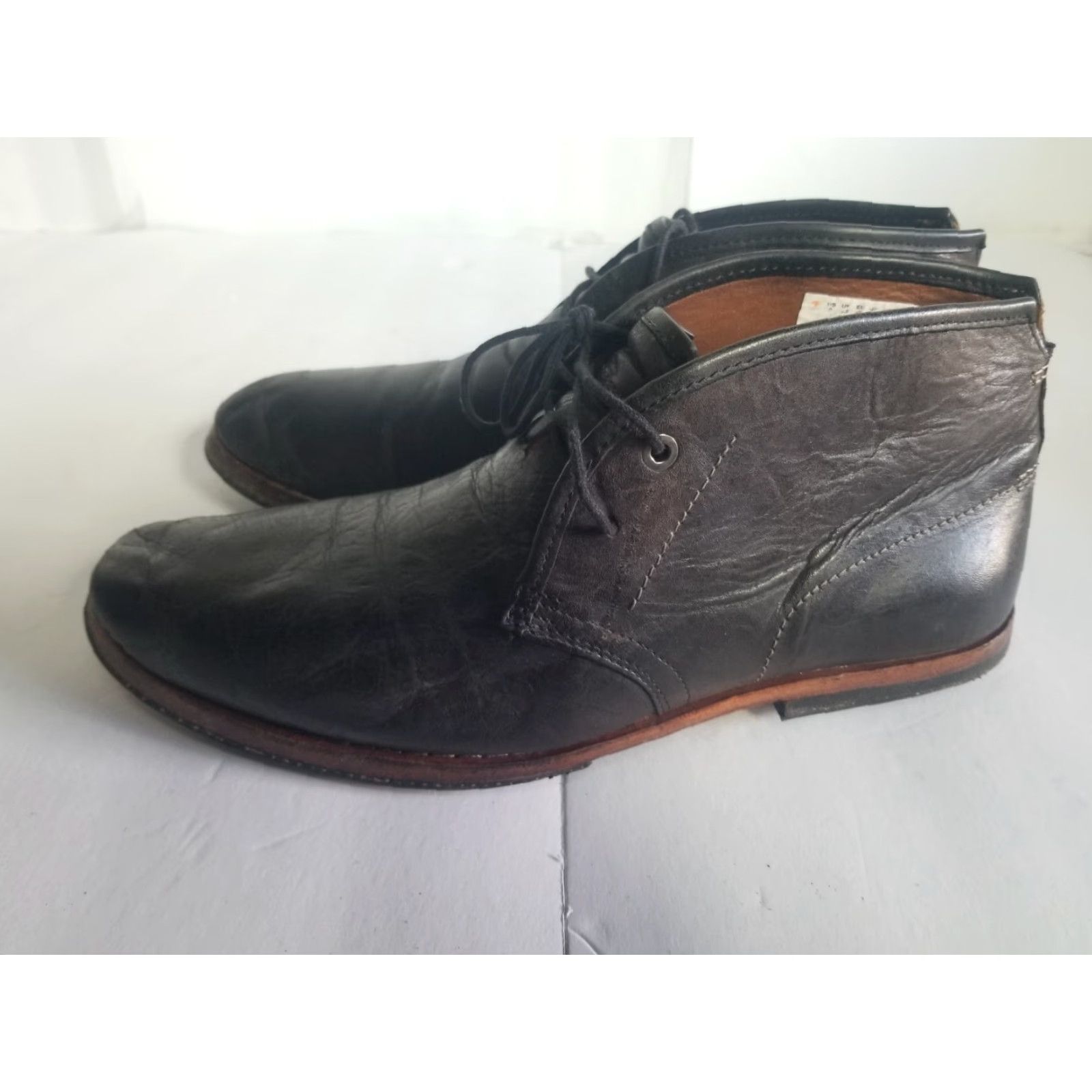 Timberland Timberland Boot Company Chukka Boot Ankle Lace Up Black Size 9 Men Leather Upper Leather Outsole Boot Modern Wodehouse Size US 9 / EU 42 - 5 Thumbnail