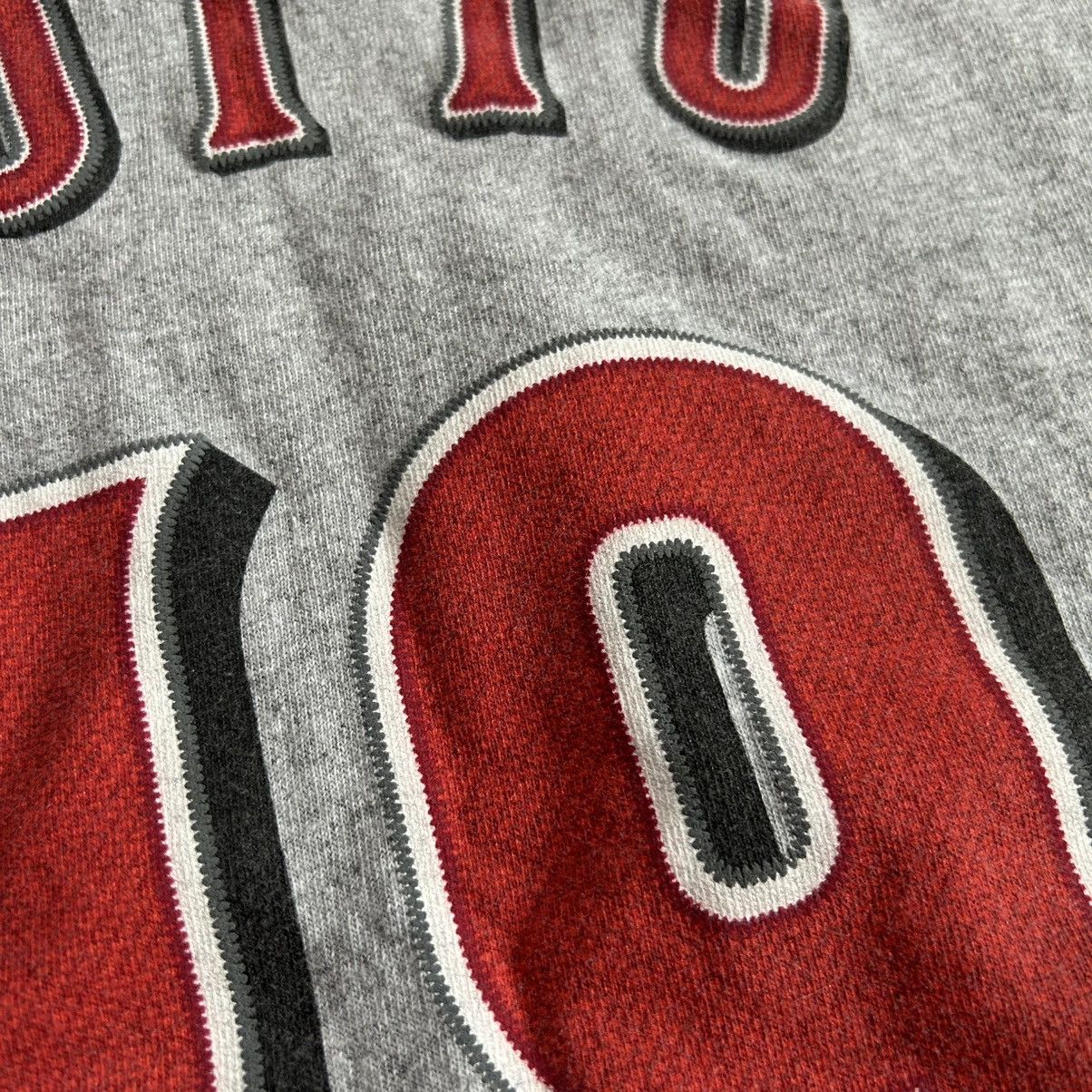 Majestic 2014 JOEY VOTTO CiNCiNNATi REDS JERSEY SHiRT HEATHER GREY Size US XL / EU 56 / 4 - 5 Thumbnail