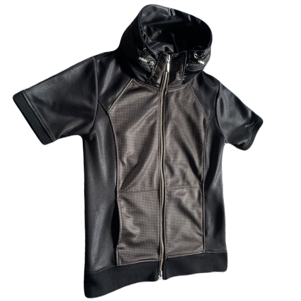 If Six Was Nine 2000s Japanese archive Vkei Bono Gimmick Short Sleeve Hoodie Size US S / EU 44-46 / 1 - 3 Thumbnail
