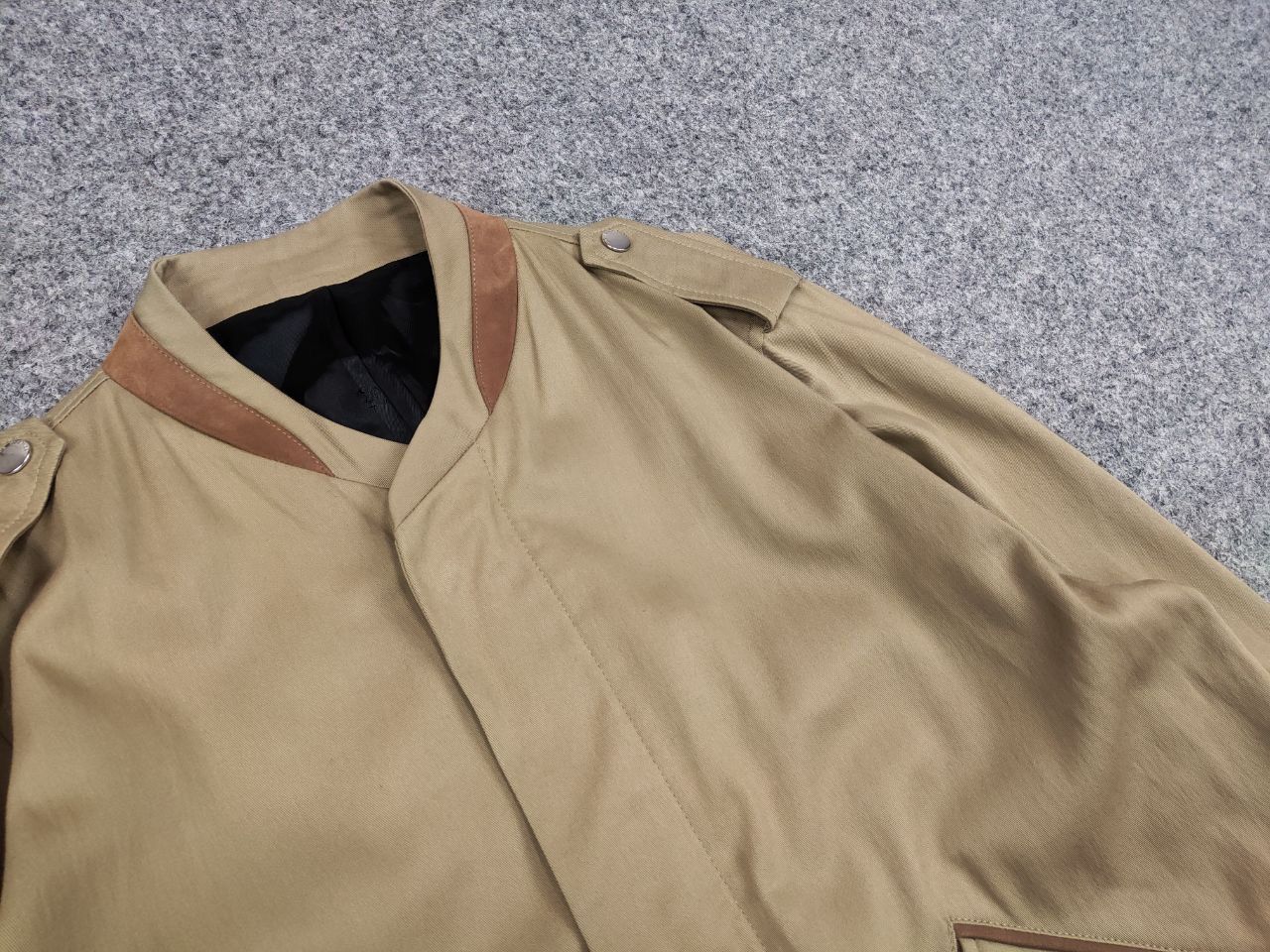 The Kooples The Kooples SS20 Cotton Full Zip Bomber MIlitary Jacket Size US S / EU 44-46 / 1 - 11 Thumbnail